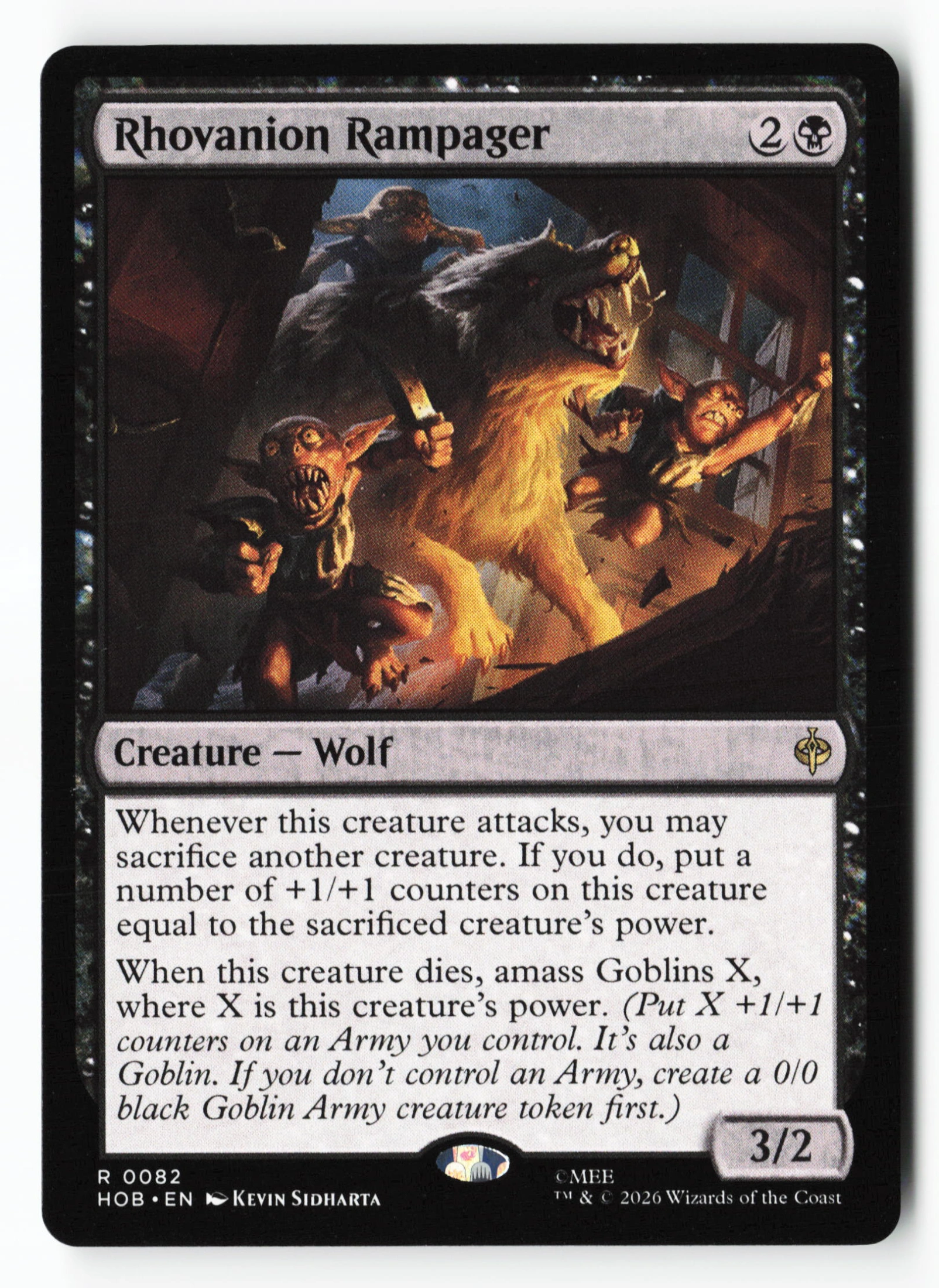 Rhovanion Rampager (HOB 082) — Voorkant