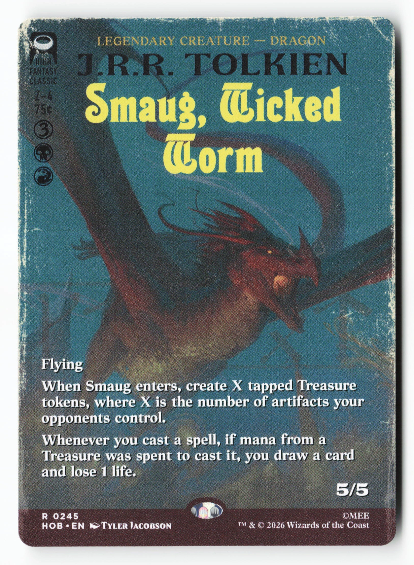 Smaug, Wicked Worm (HOB 245) — Voorkant