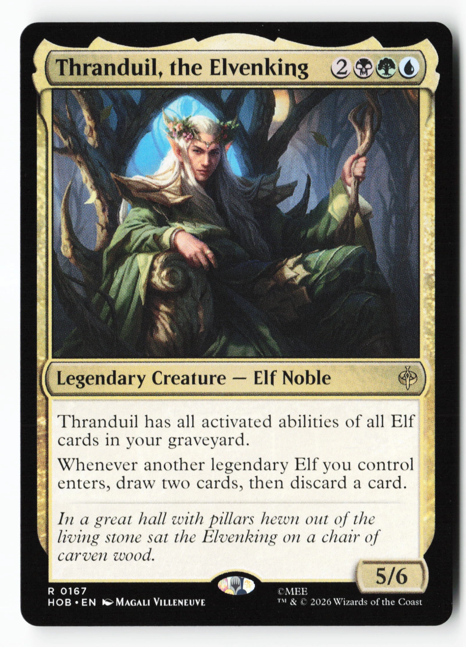 Thranduil, the Elvenking (HOB 167) — Voorkant