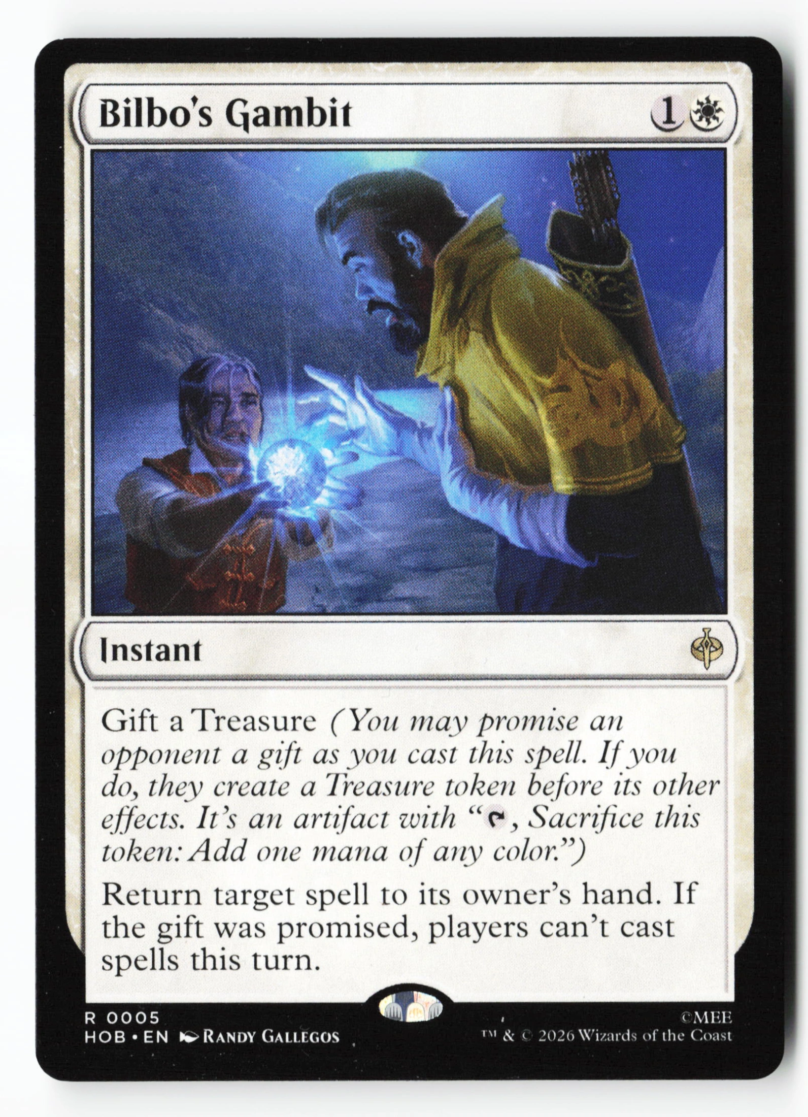 Bilbo's Gambit (HOB 005) — Voorkant