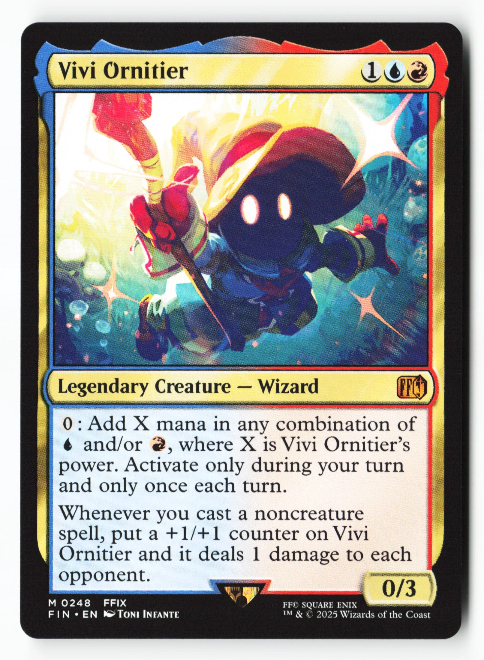 Vivi Ornitier (FIN 248) — Voorkant
