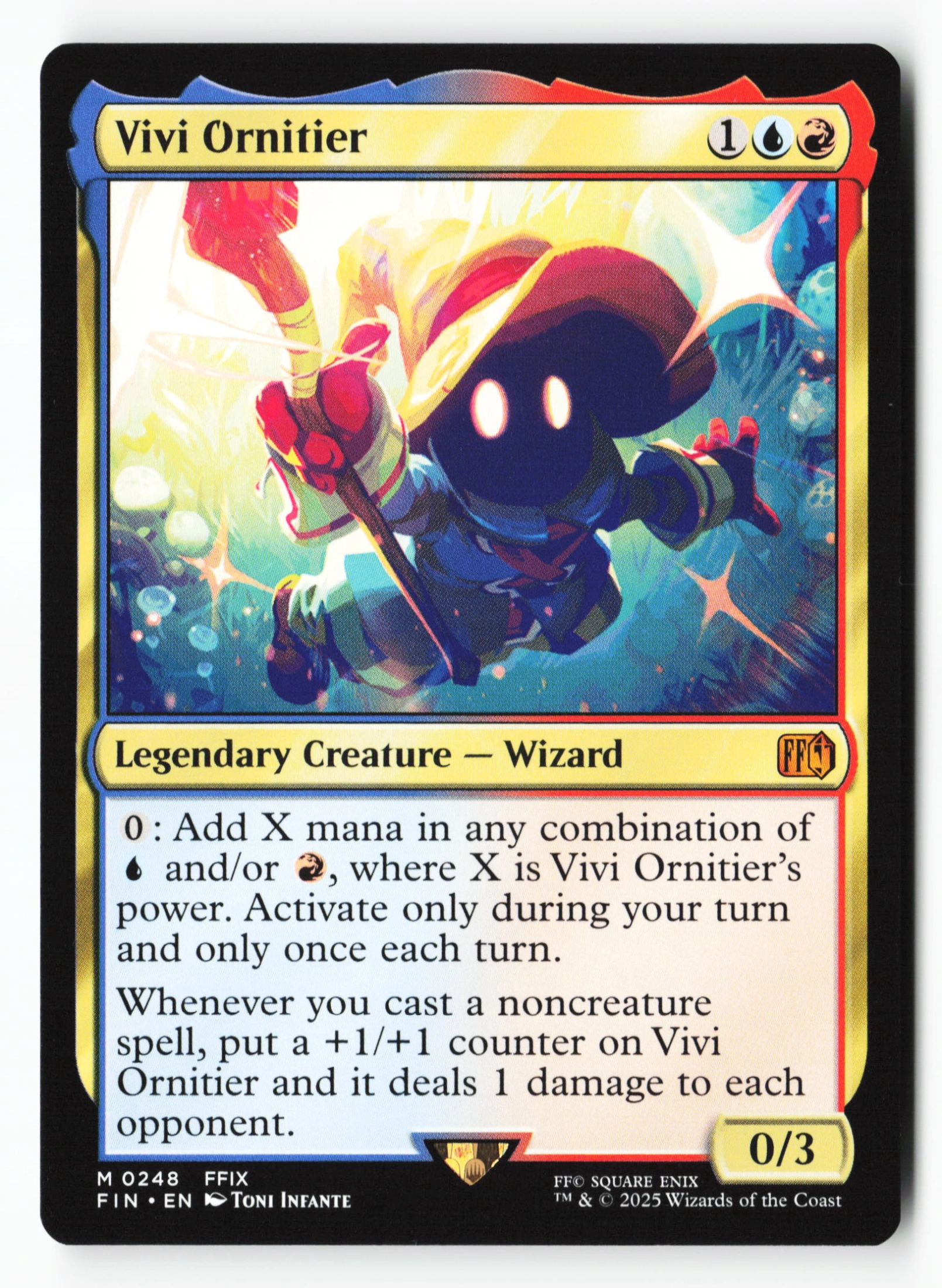 Vivi Ornitier (FIN 248) — Voorkant