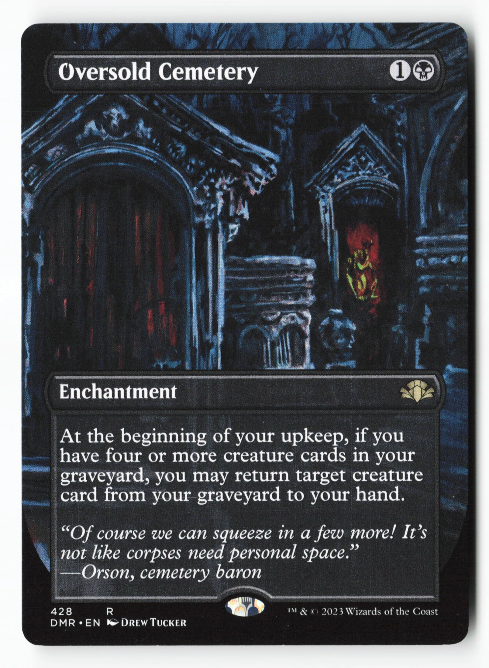 Oversold Cemetery (DMR 428) — Voorkant
