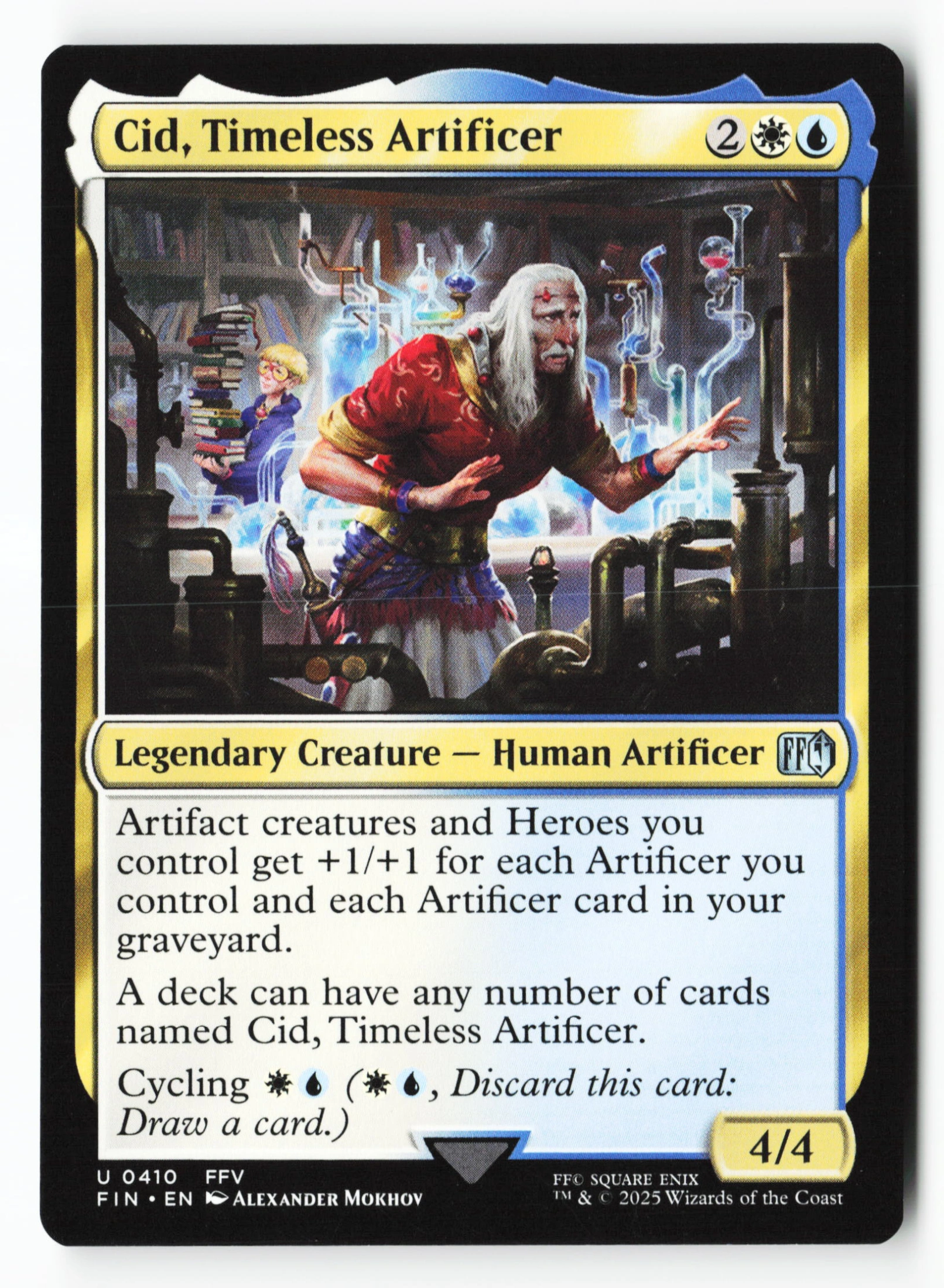 Cid, Timeless Artificer (FIN 410) — Voorkant
