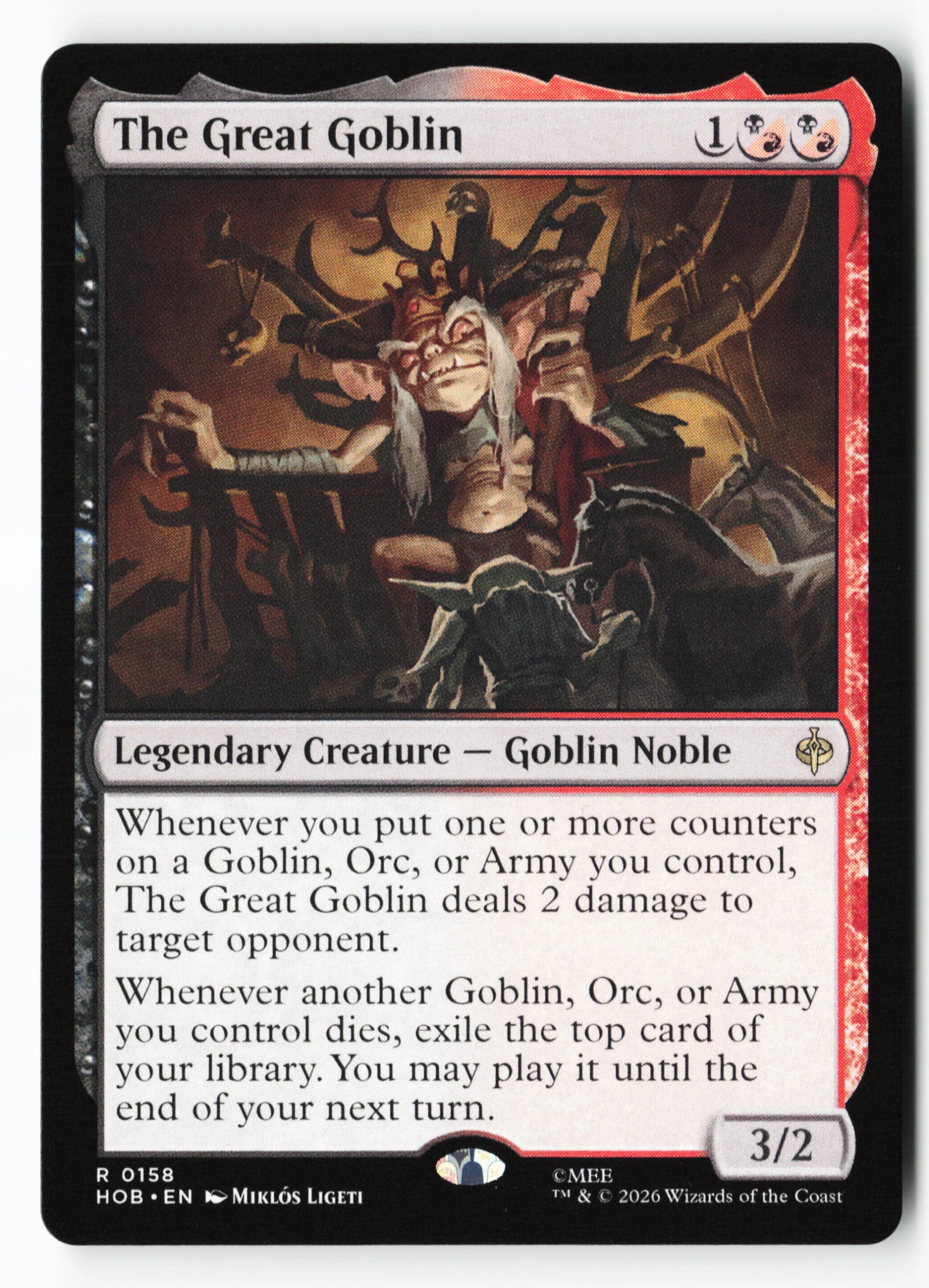 The Great Goblin (HOB 158) — Voorkant