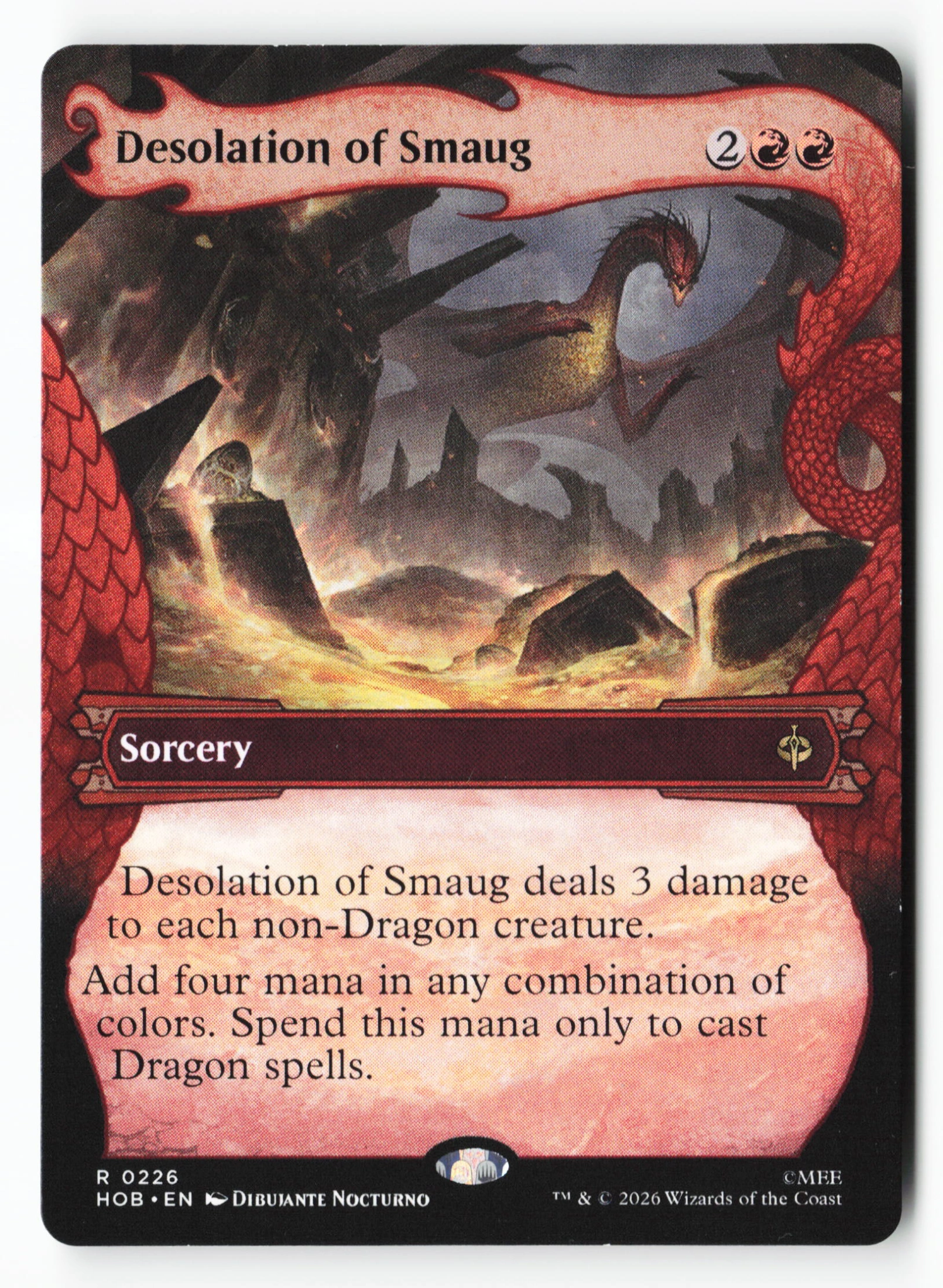 Desolation of Smaug (HOB 226) — Voorkant