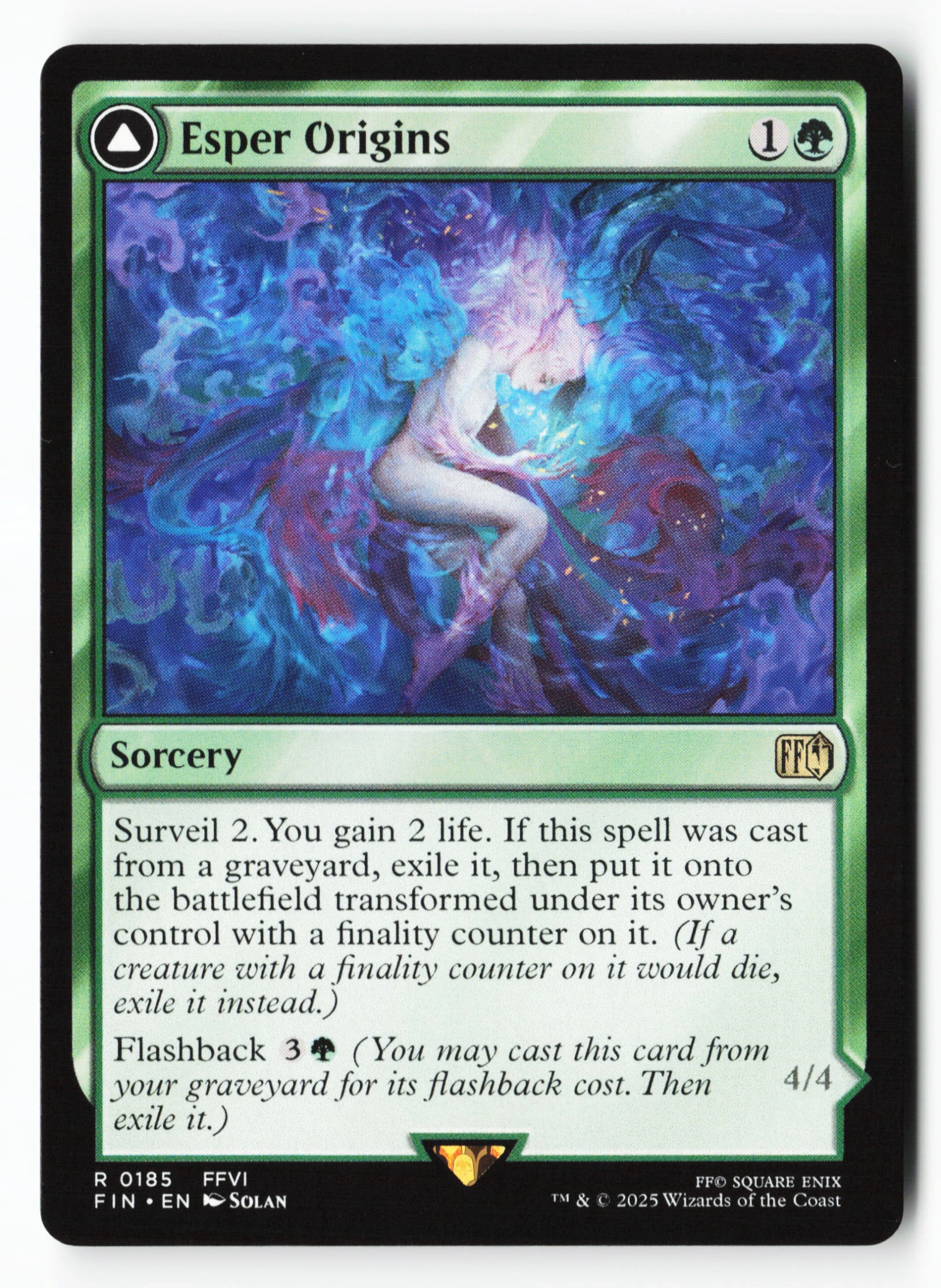 Esper Origins // Summon: Esper Maduin (FIN 185) — Voorkant