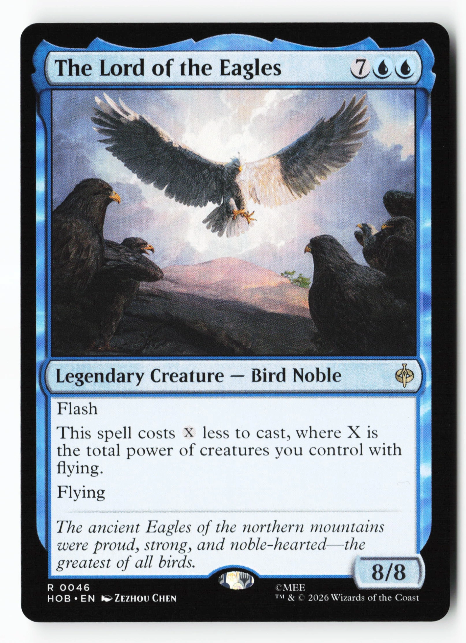 The Lord of the Eagles (HOB 046) — Voorkant