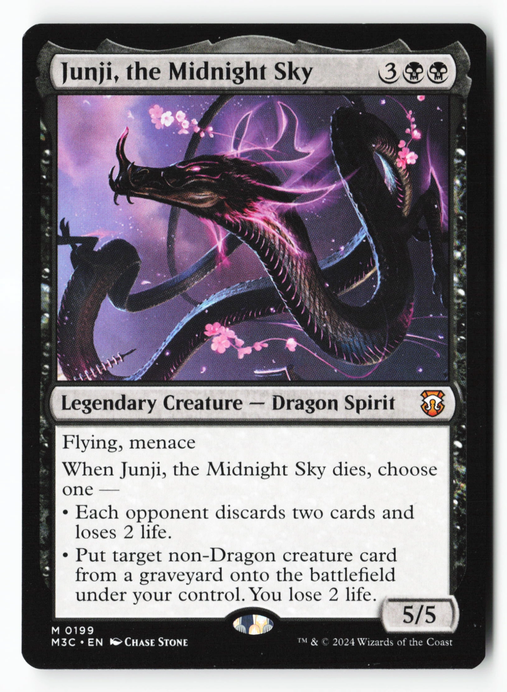 Junji, the Midnight Sky (M3C 199) — Voorkant