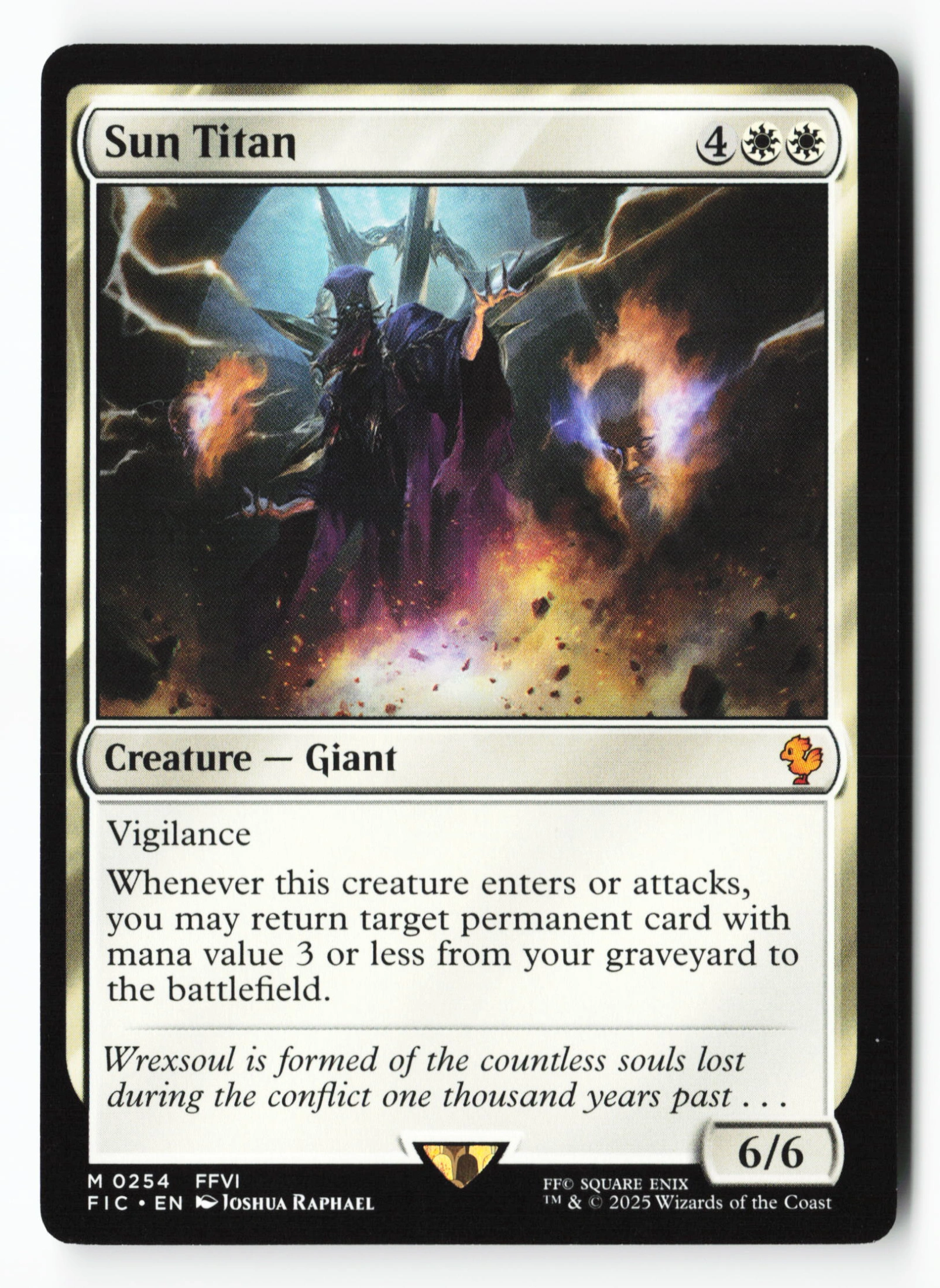 Sun Titan (FIC 254) — Voorkant
