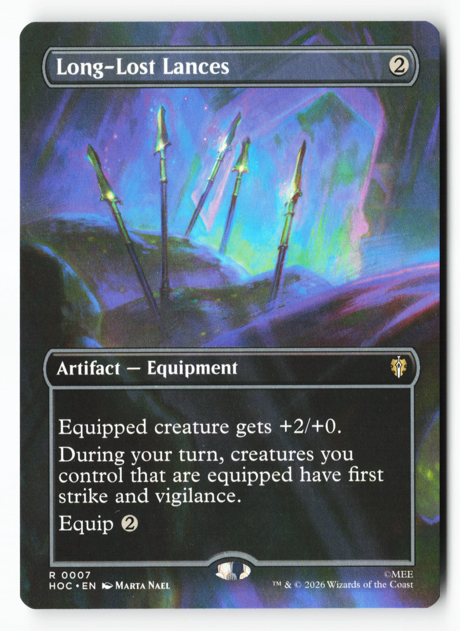 Long-Lost Lances (HOC 007) — Voorkant