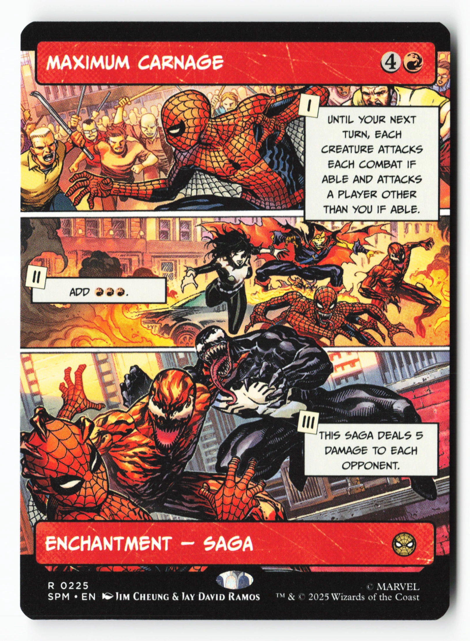Maximum Carnage (SPM 225) — Voorkant