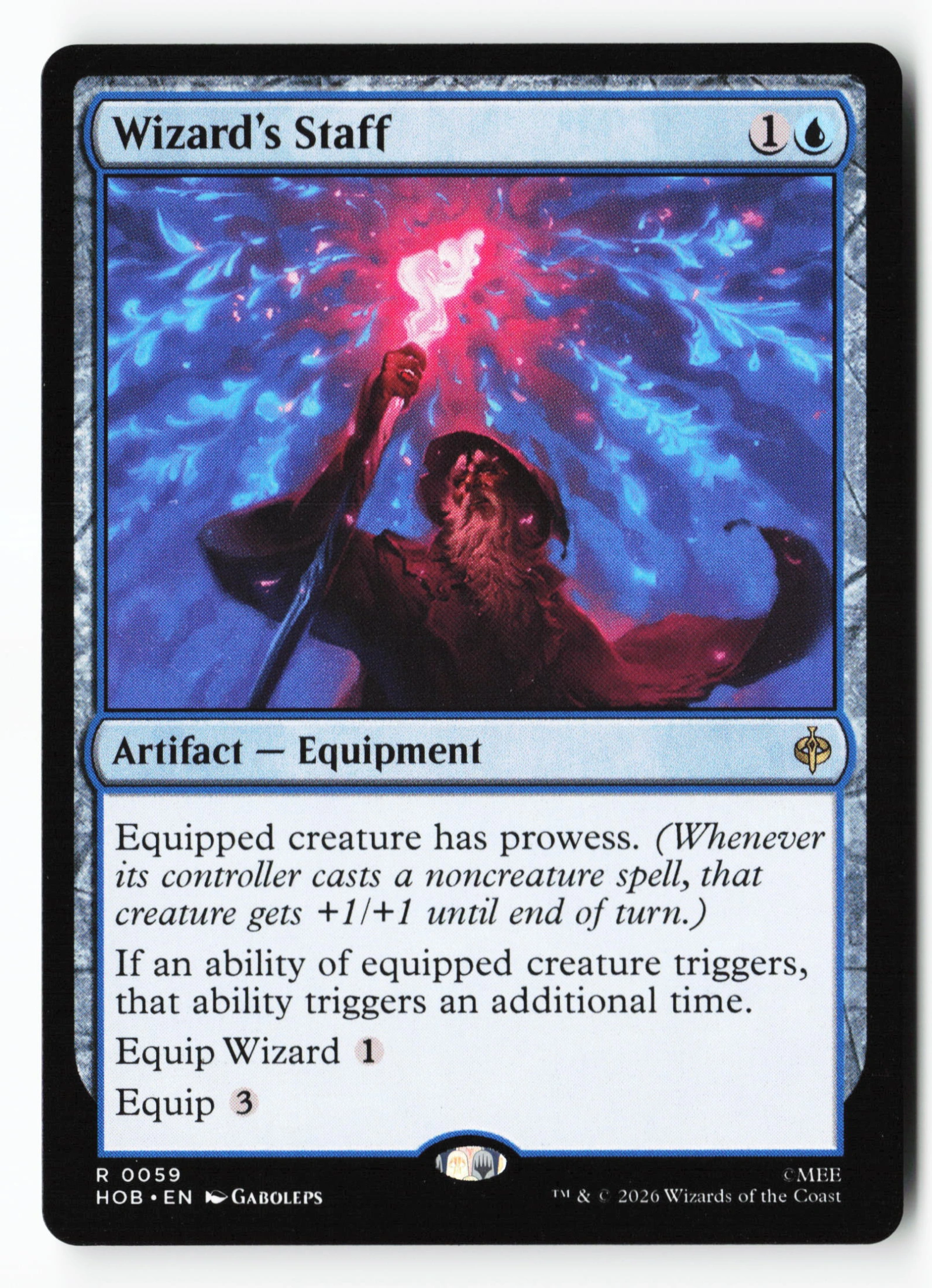 Wizard's Staff (HOB 059) — Voorkant