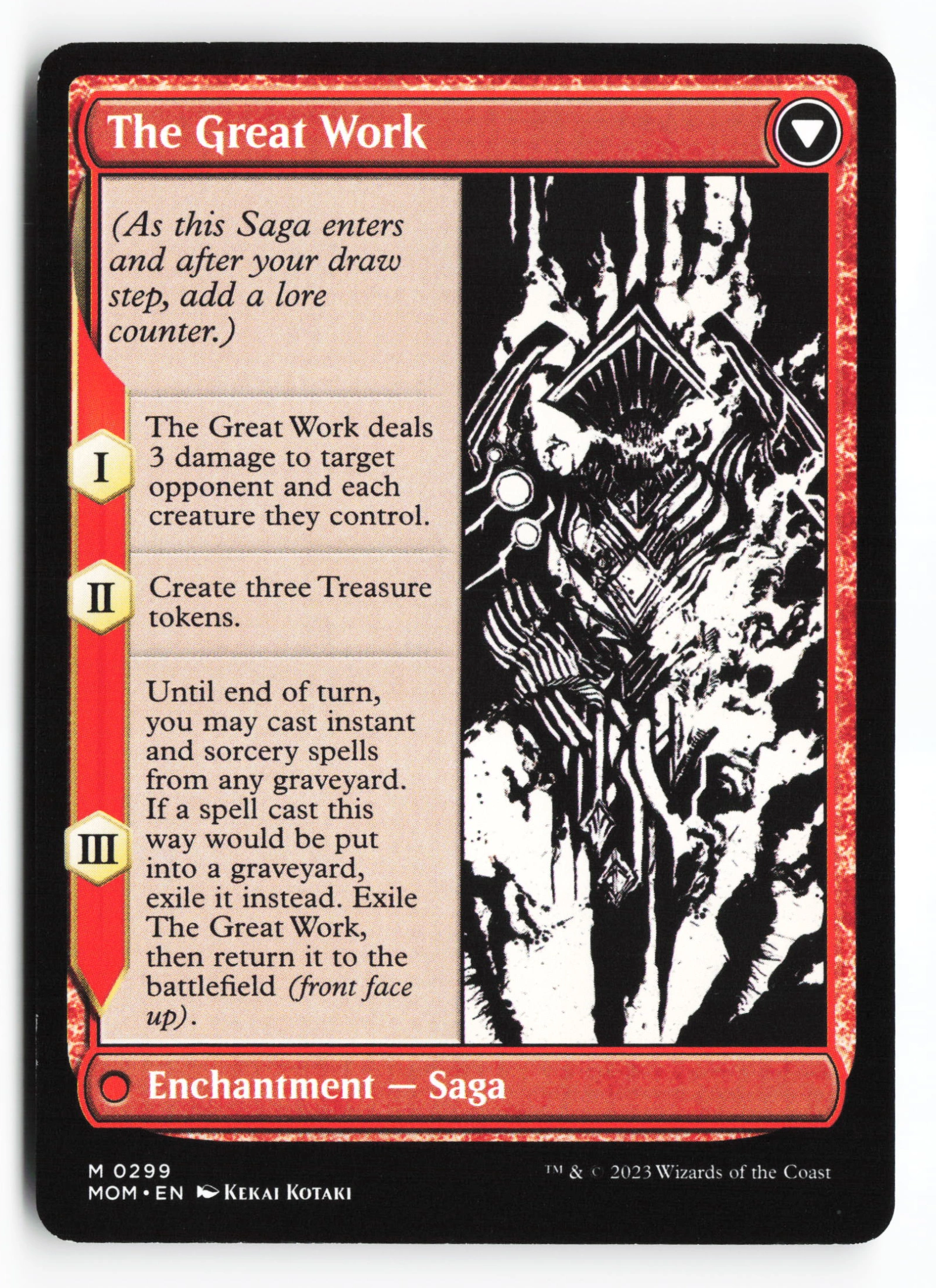 Urabrask // The Great Work (MOM 299) — Achterkant