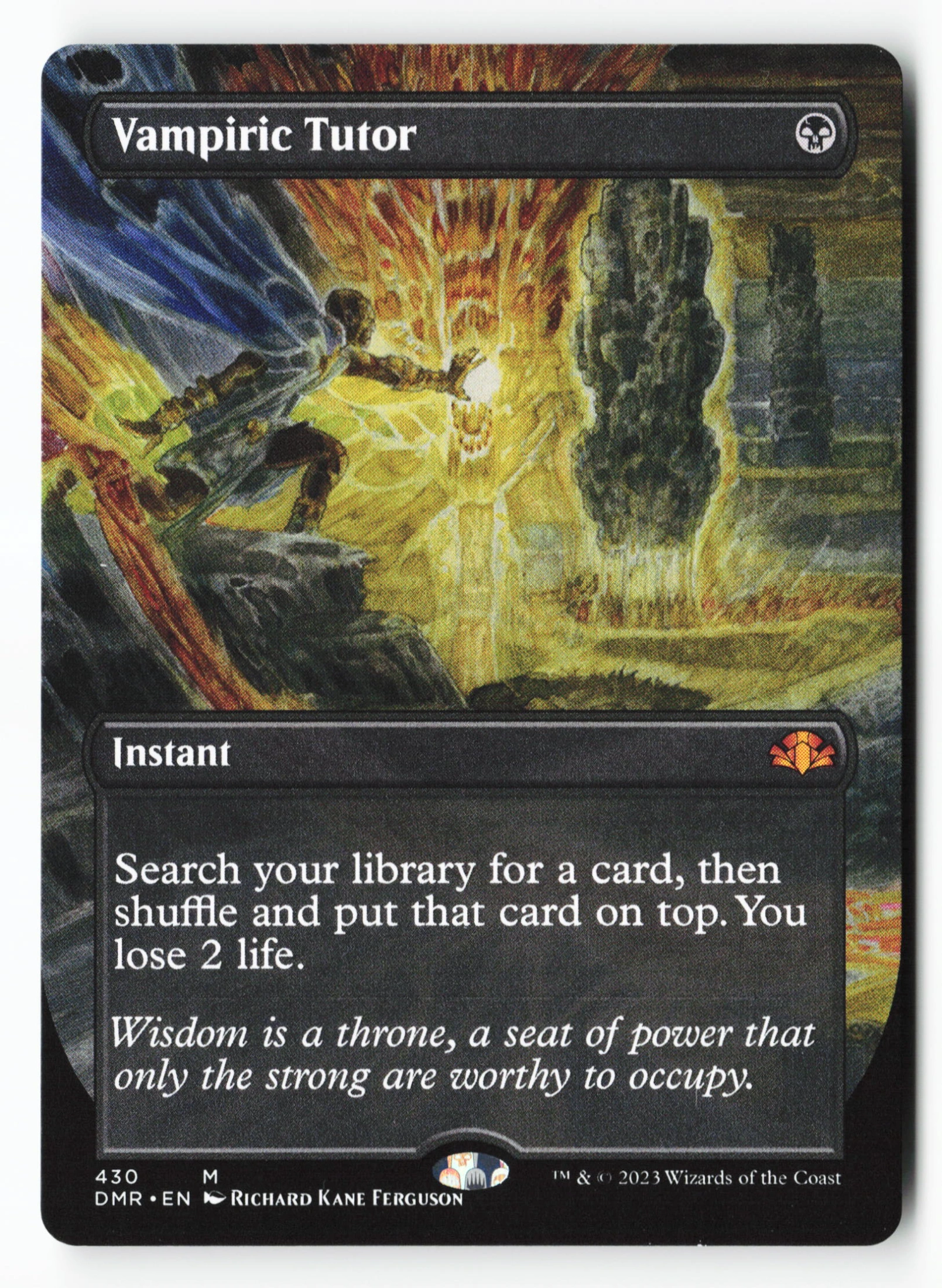 Vampiric Tutor (DMR 430) — Voorkant
