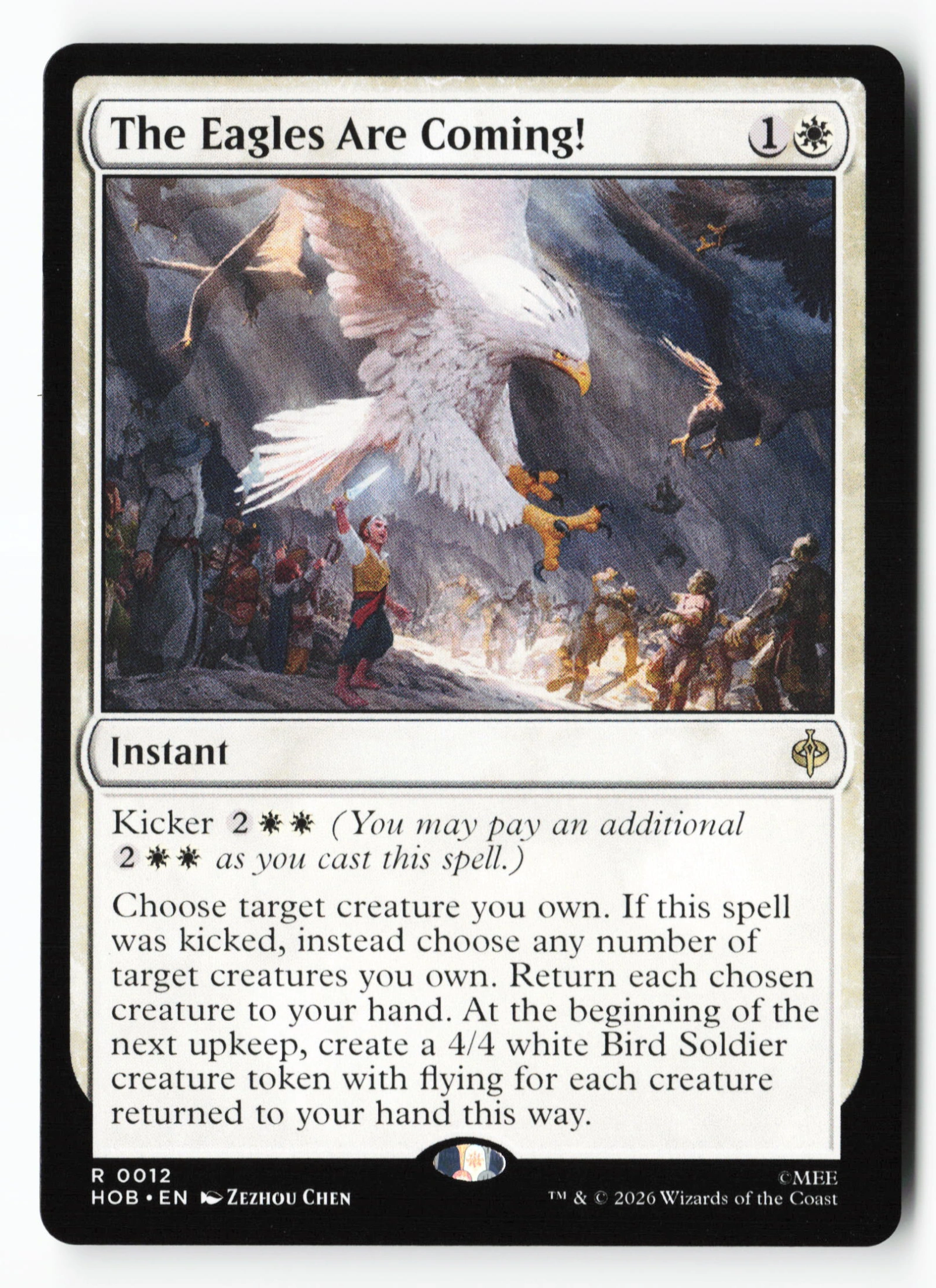 The Eagles Are Coming! (HOB 012) — Voorkant
