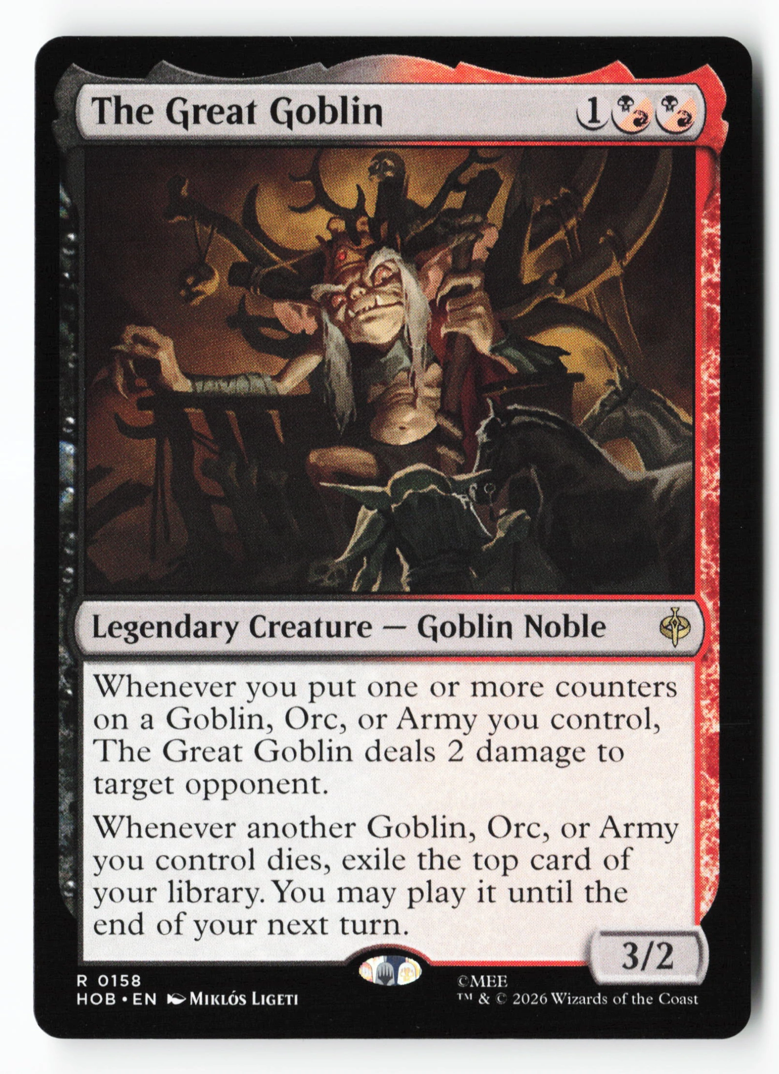 The Great Goblin (HOB 158) — Voorkant
