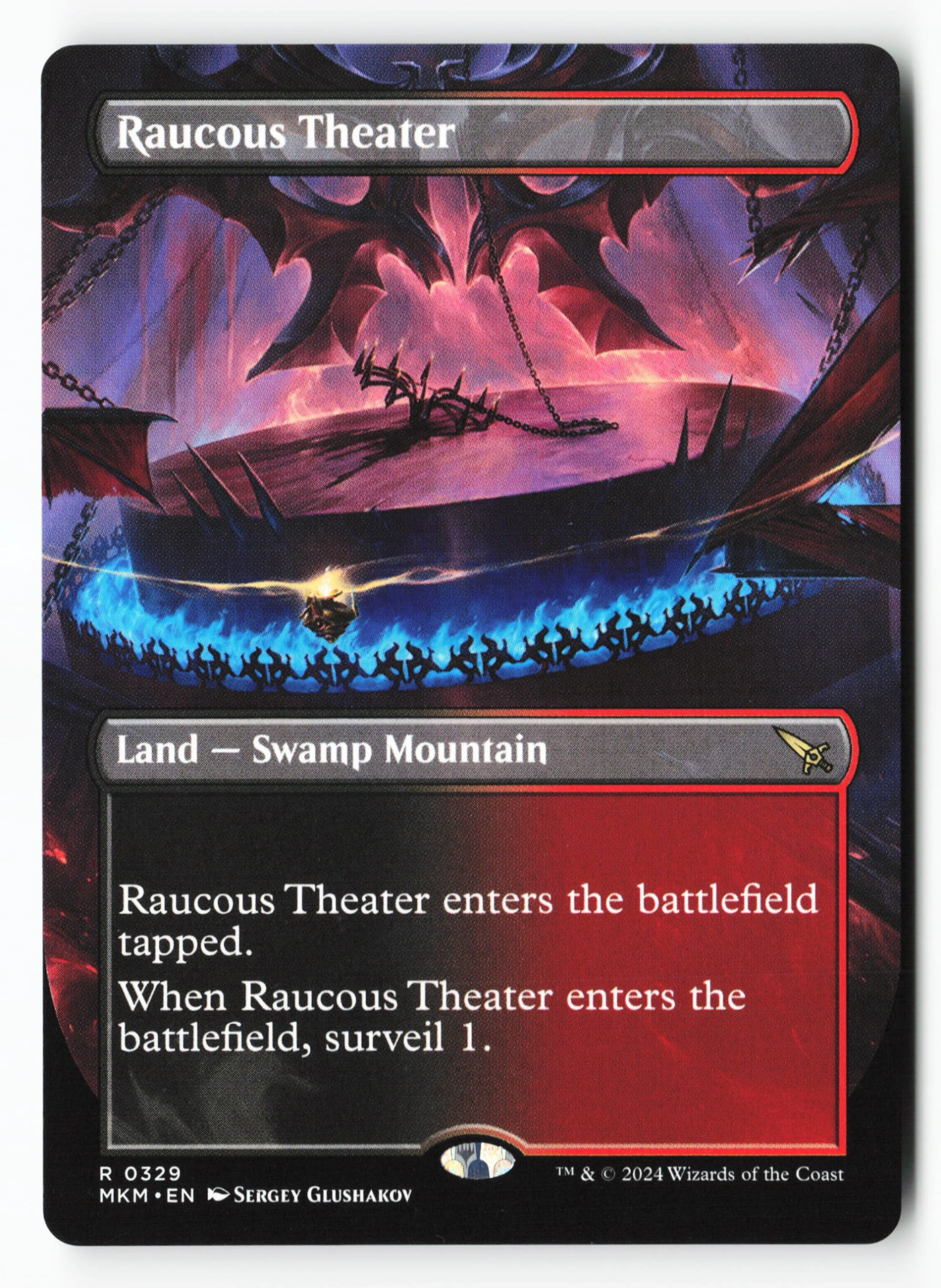 Raucous Theater (MKM 329) — Voorkant