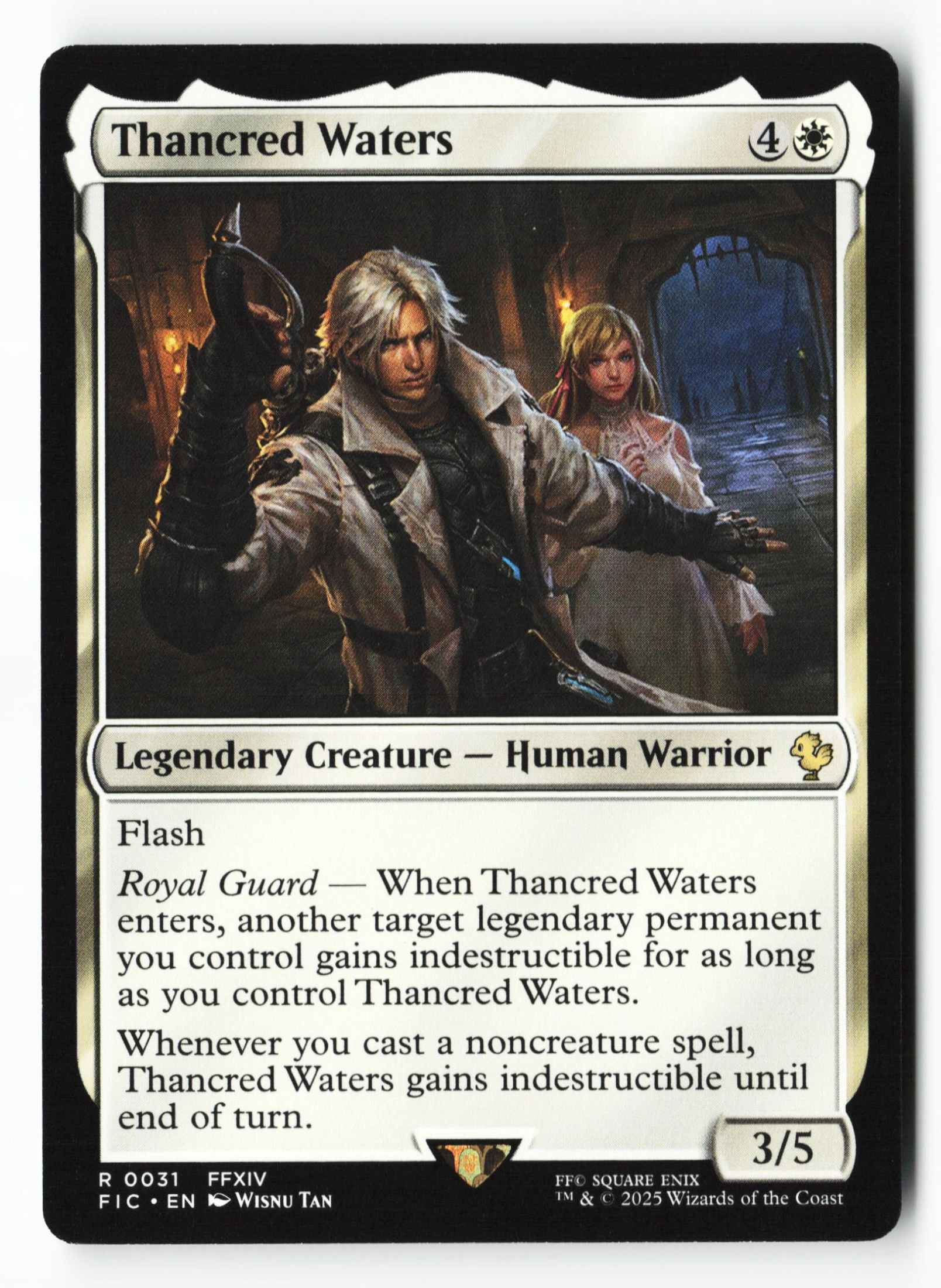 Thancred Waters (FIC 031) — Voorkant