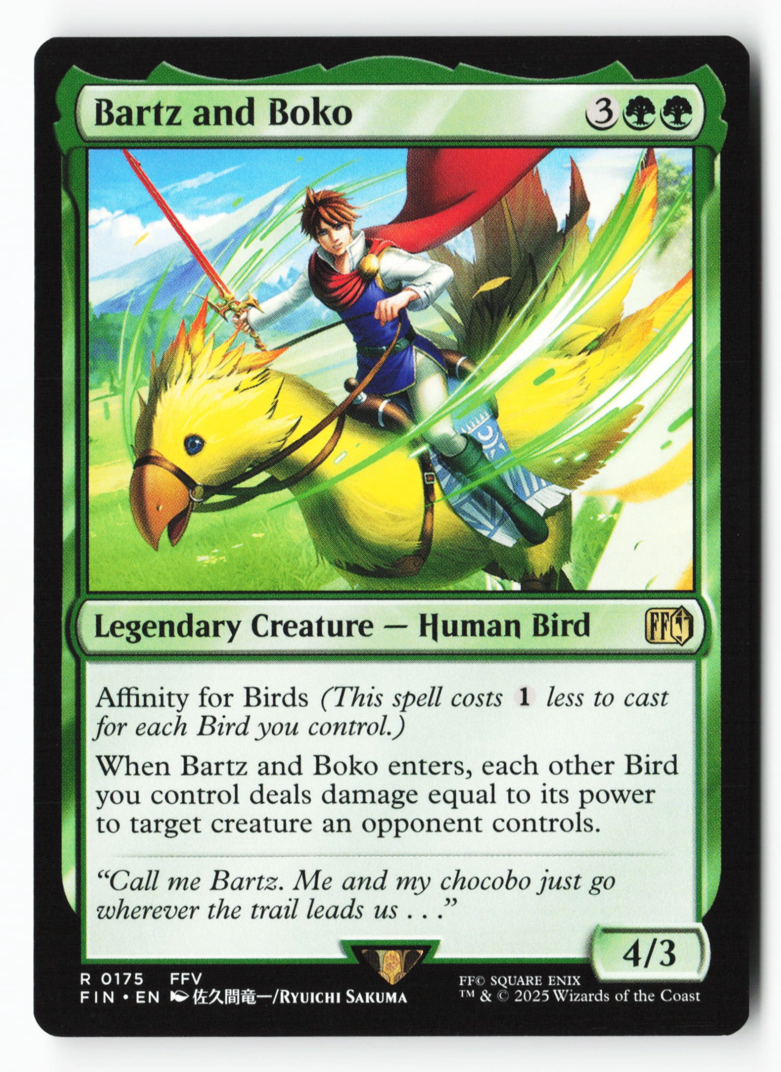 Bartz and Boko (FIN 175) — Voorkant