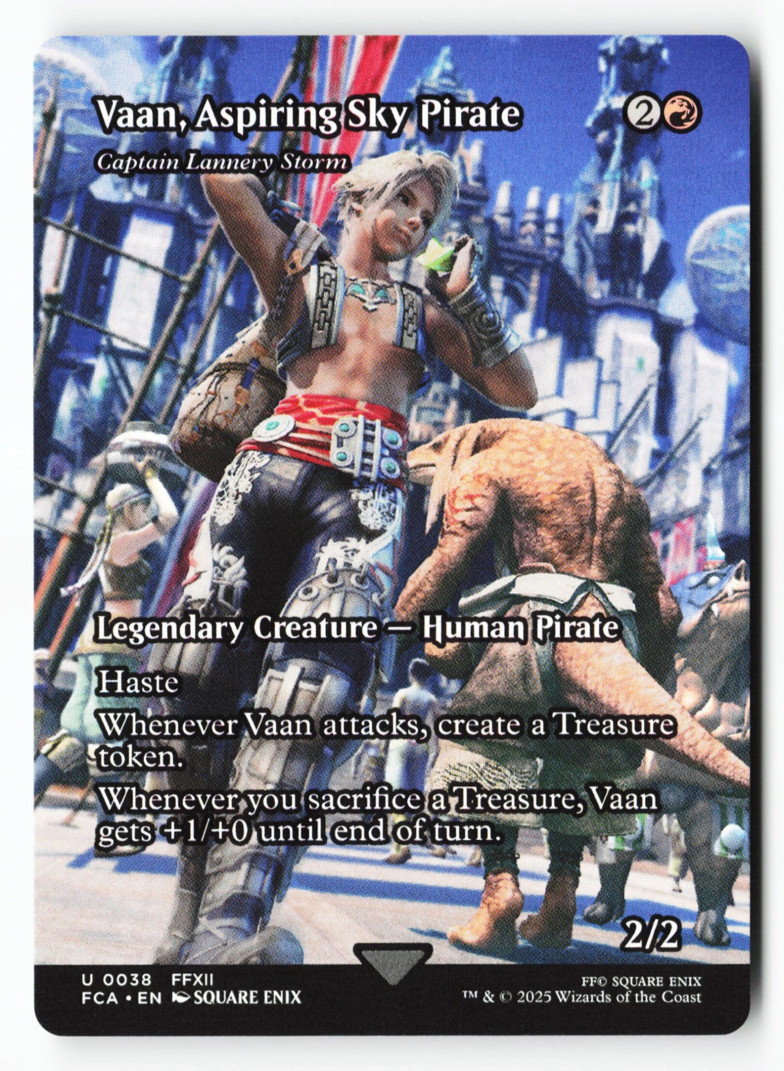 Captain Lannery Storm (FCA 038) — Voorkant