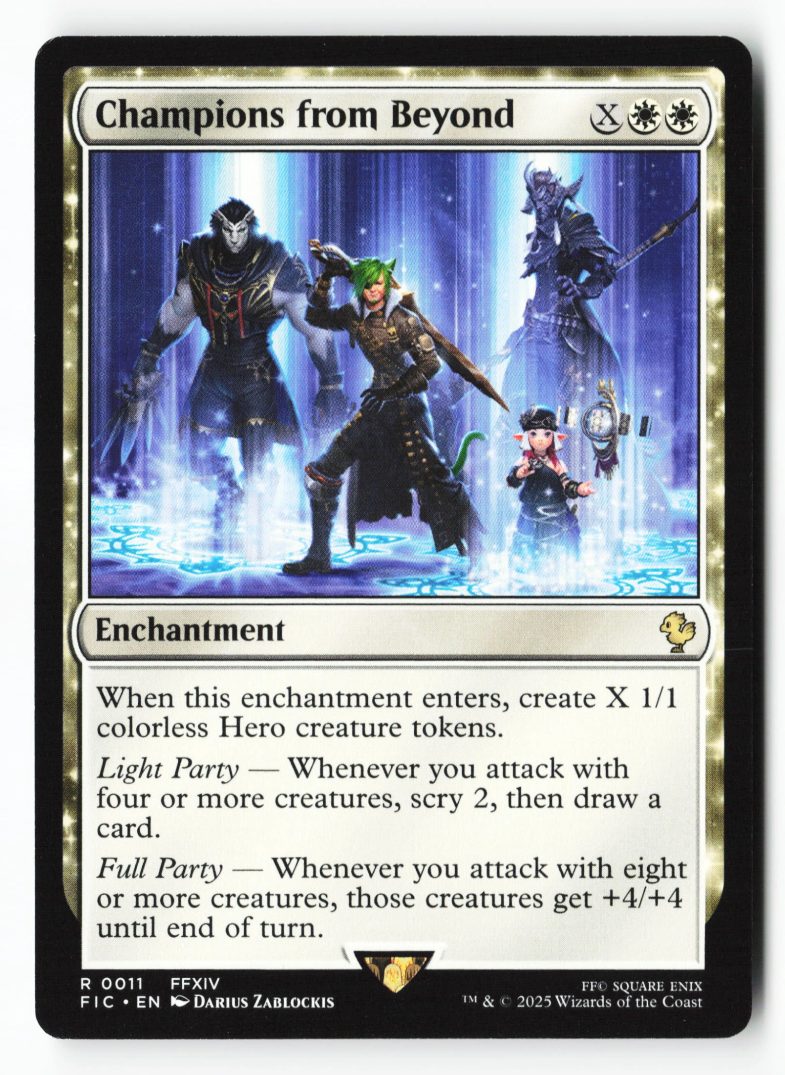Champions from Beyond (FIC 011) — Voorkant