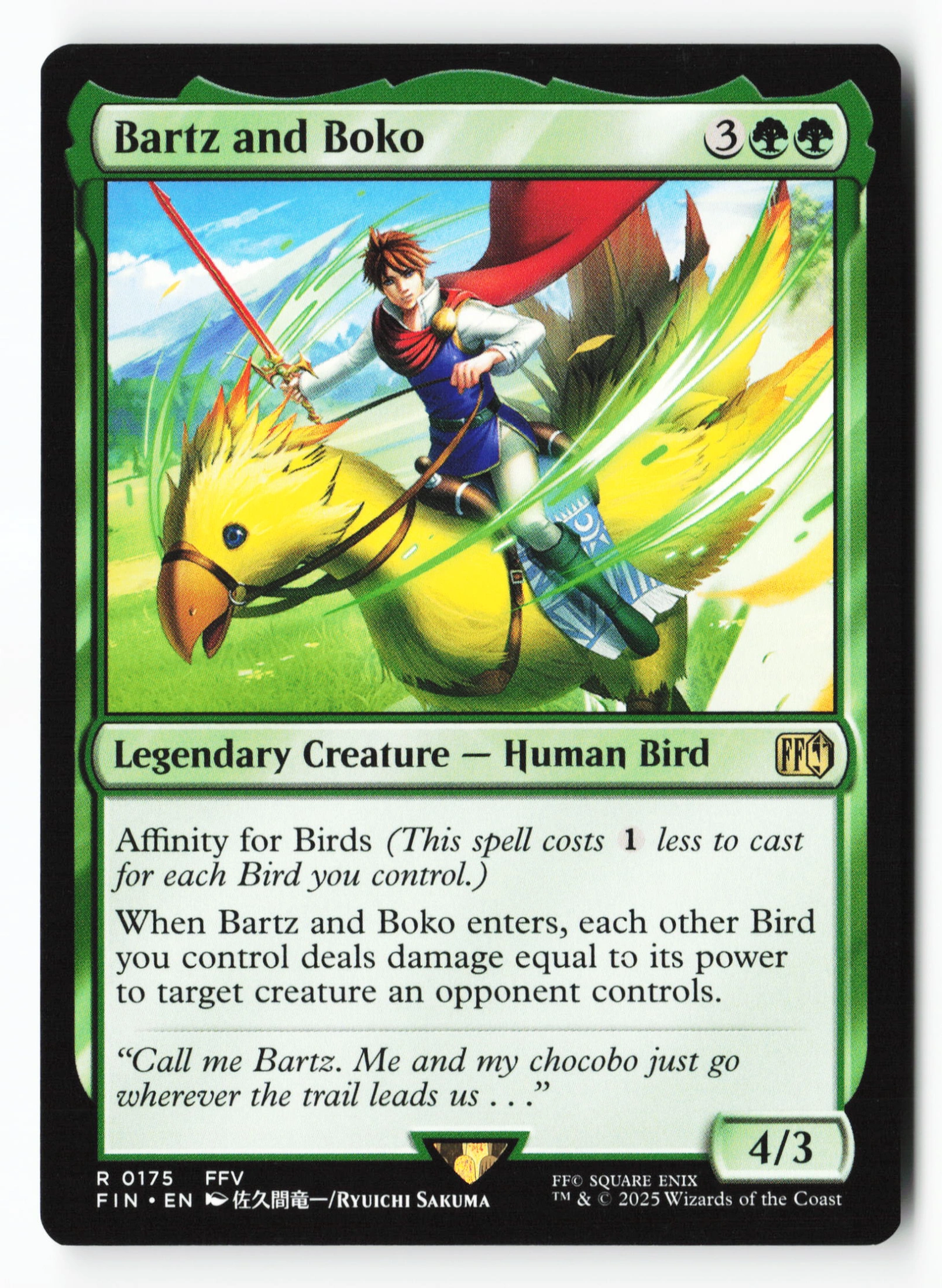 Bartz and Boko (FIN 175) — Voorkant