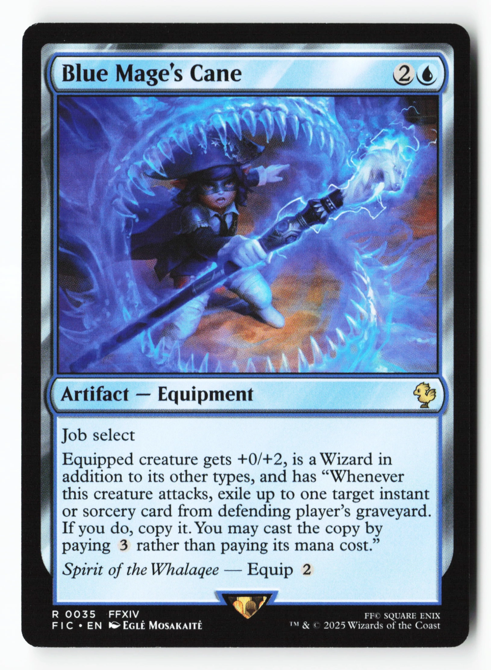 Blue Mage's Cane (FIC 035) — Voorkant