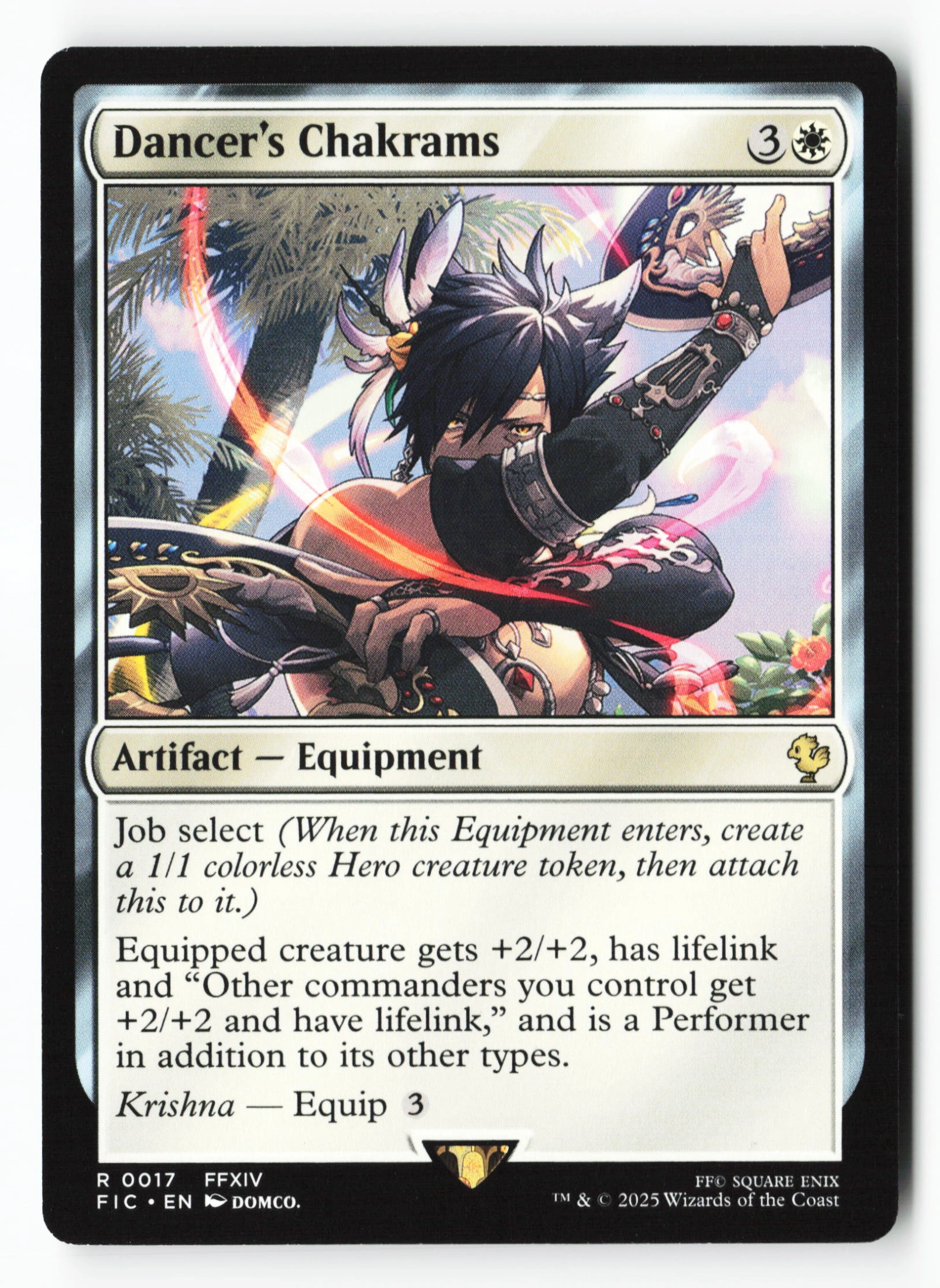 Dancer's Chakrams (FIC 017) — Voorkant