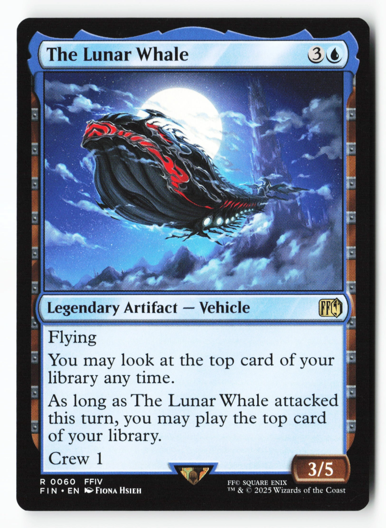 The Lunar Whale (FIN 060) — Voorkant