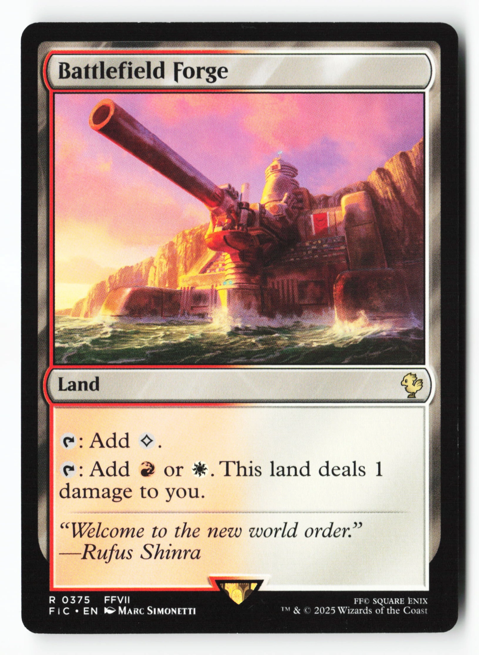 Battlefield Forge (FIC 375) — Voorkant