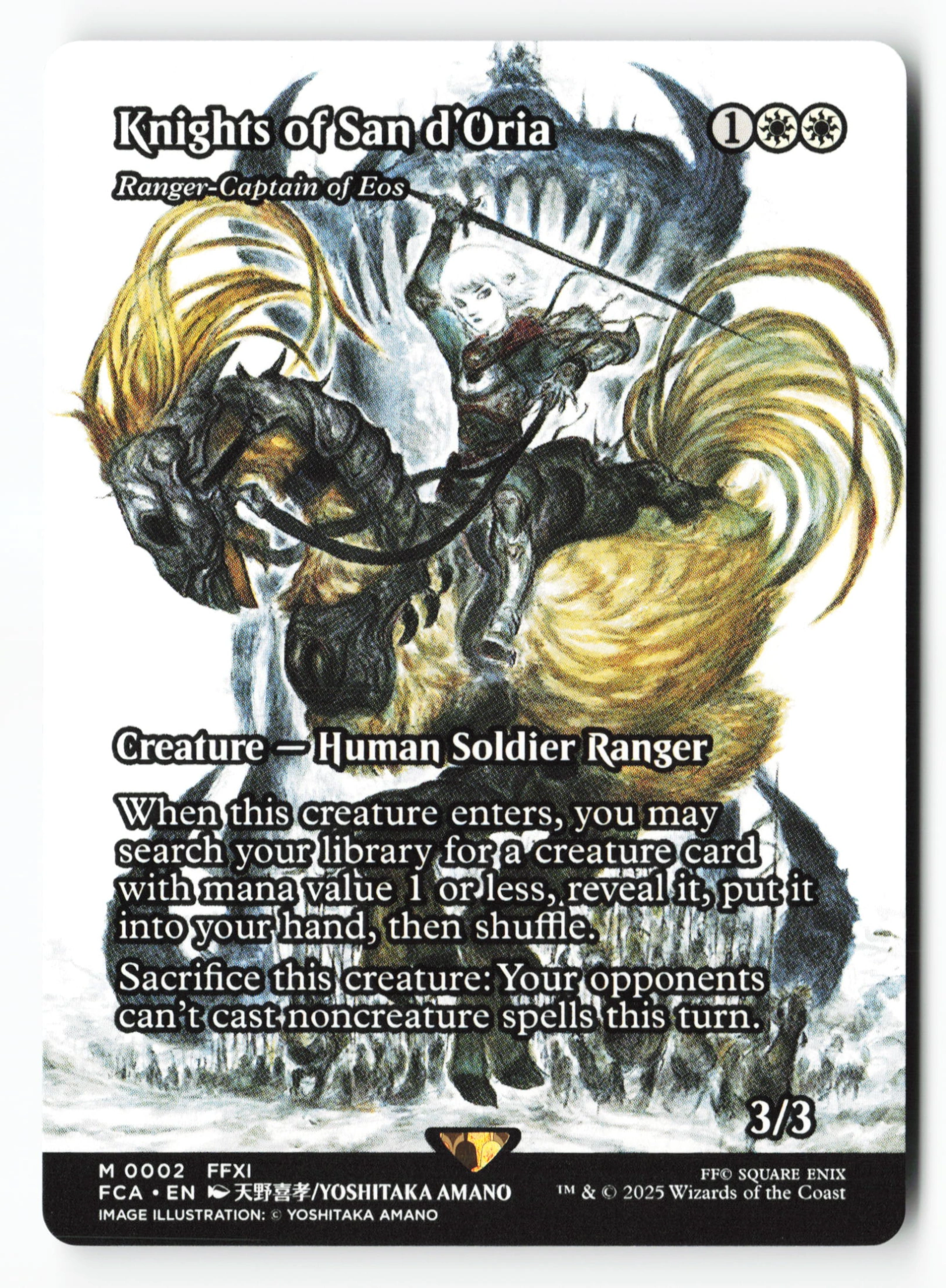 Ranger-Captain of Eos (FCA 002) — Voorkant