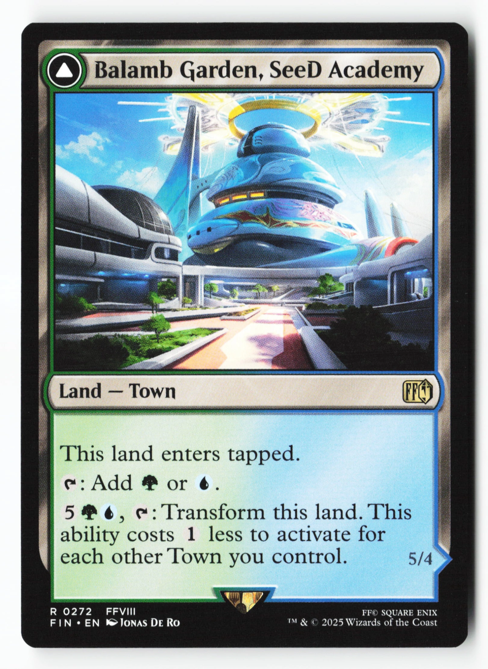 Balamb Garden, SeeD Academy // Balamb Garden, Airborne (FIN 272) — Voorkant