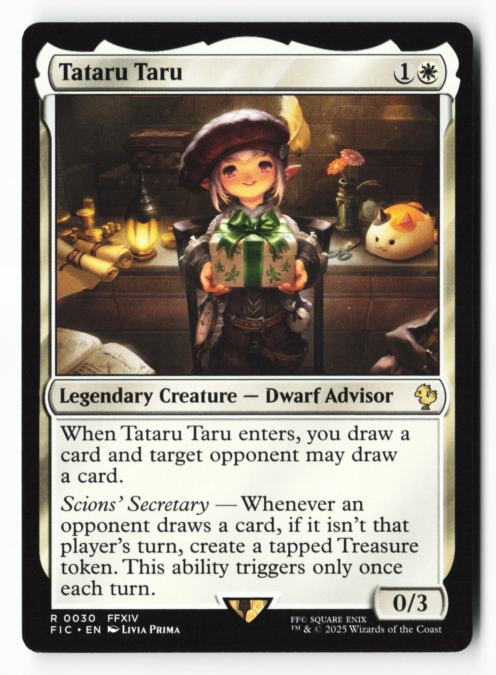 Tataru Taru (FIC 030) — Voorkant