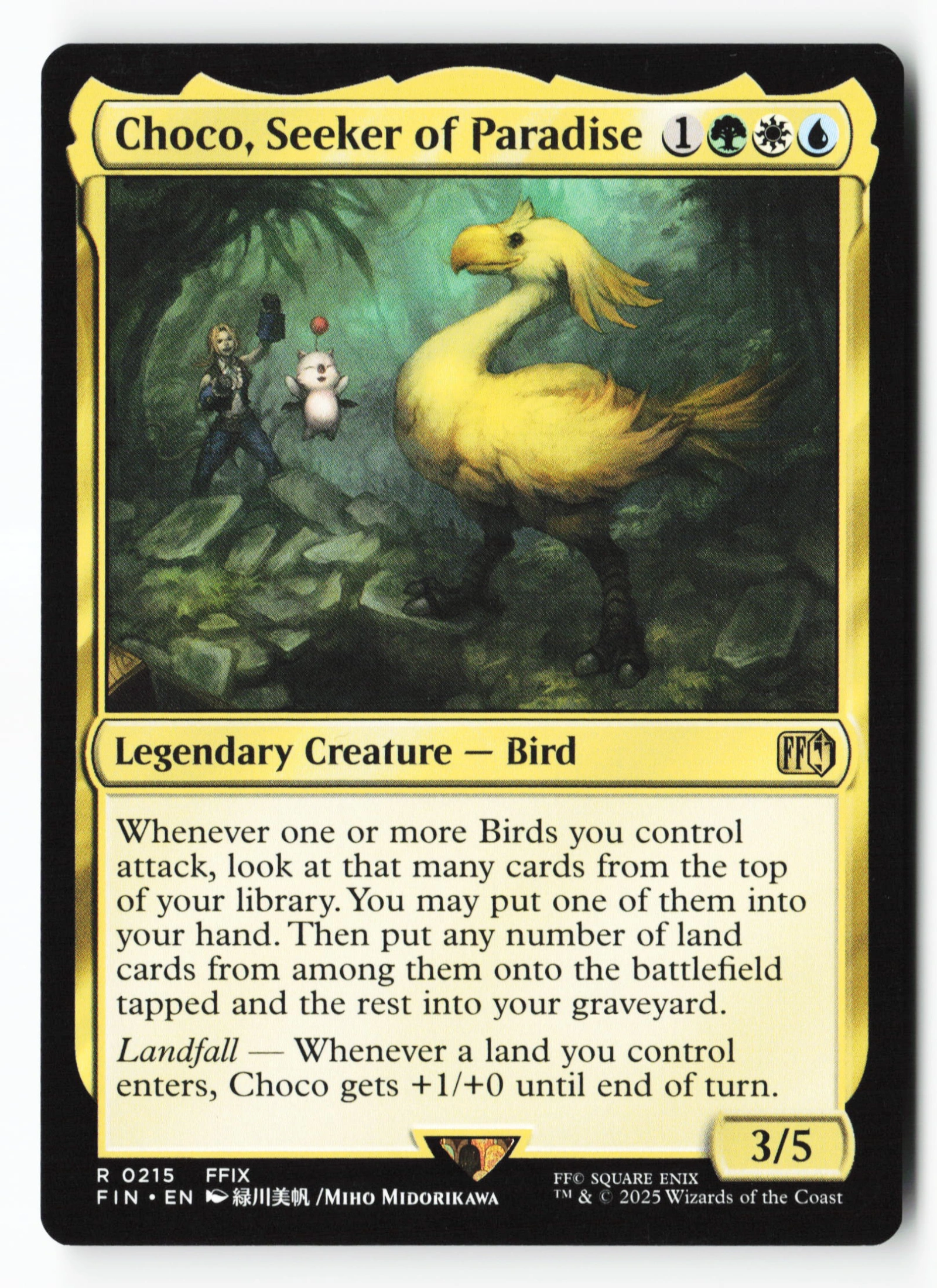 Choco, Seeker of Paradise (FIN 215) — Voorkant
