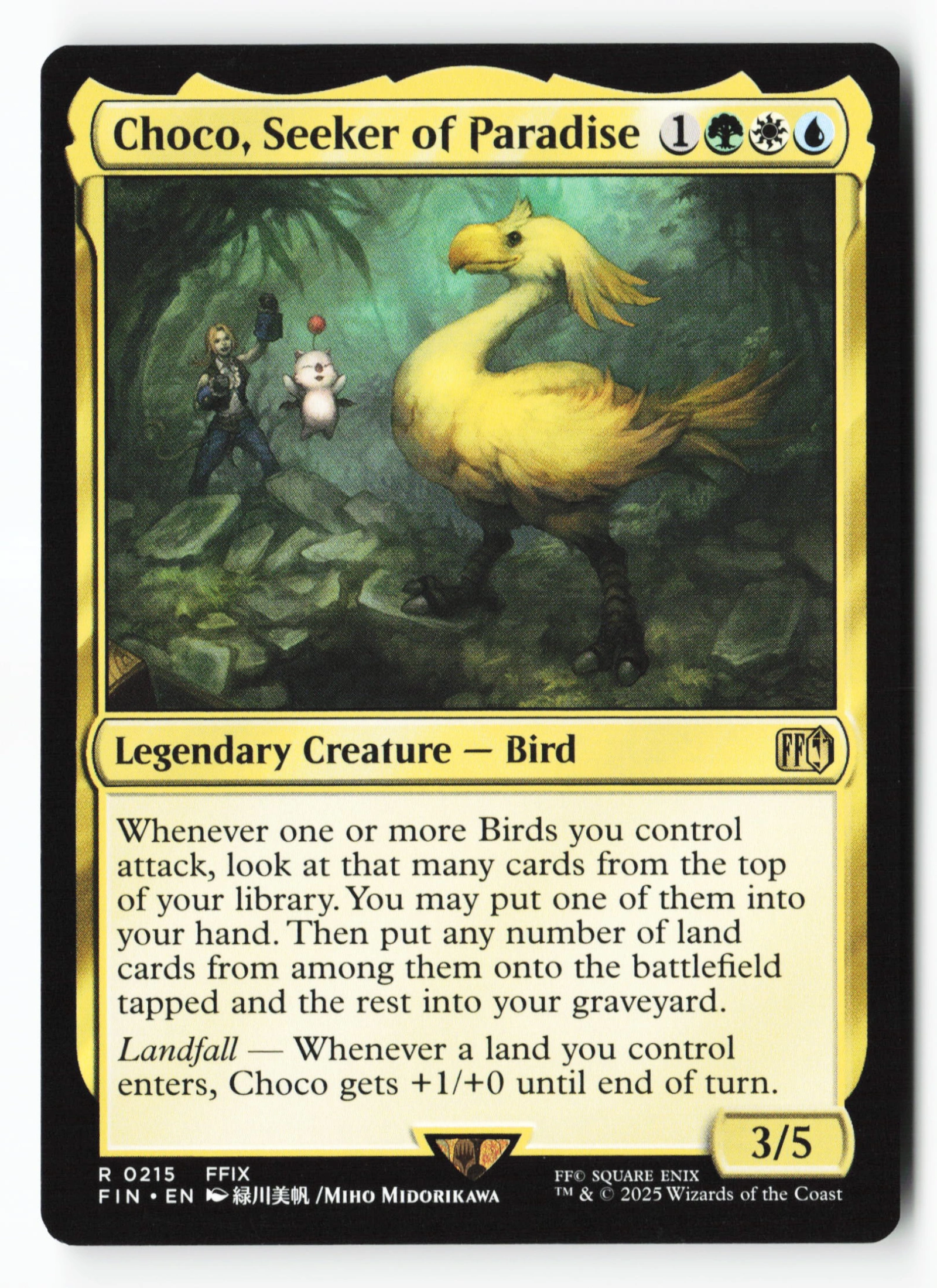 Choco, Seeker of Paradise (FIN 215) — Voorkant