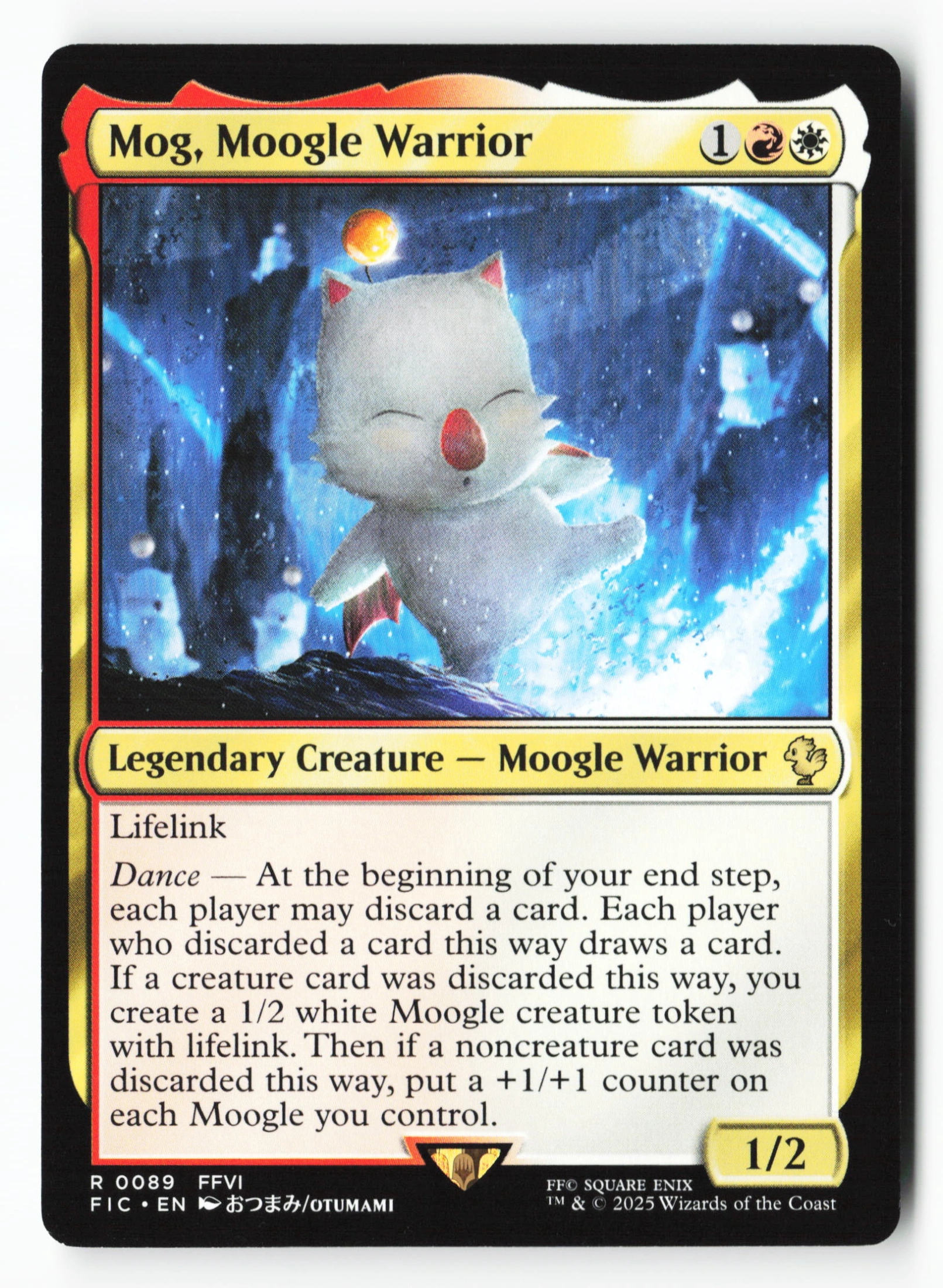 Mog, Moogle Warrior (FIC 089) — Voorkant