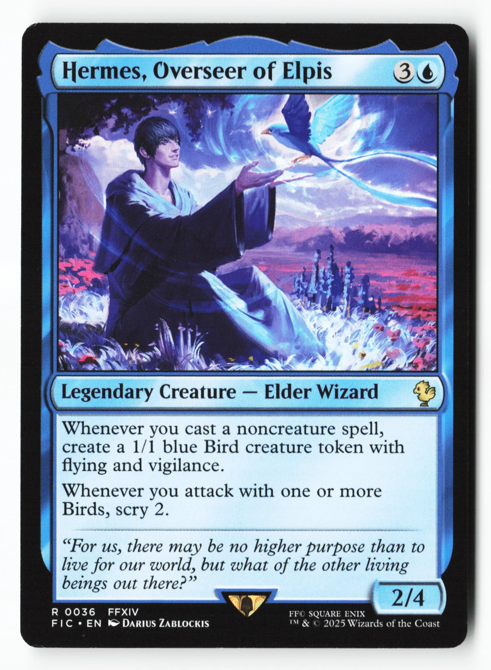 Hermes, Overseer of Elpis (FIC 036) — Voorkant