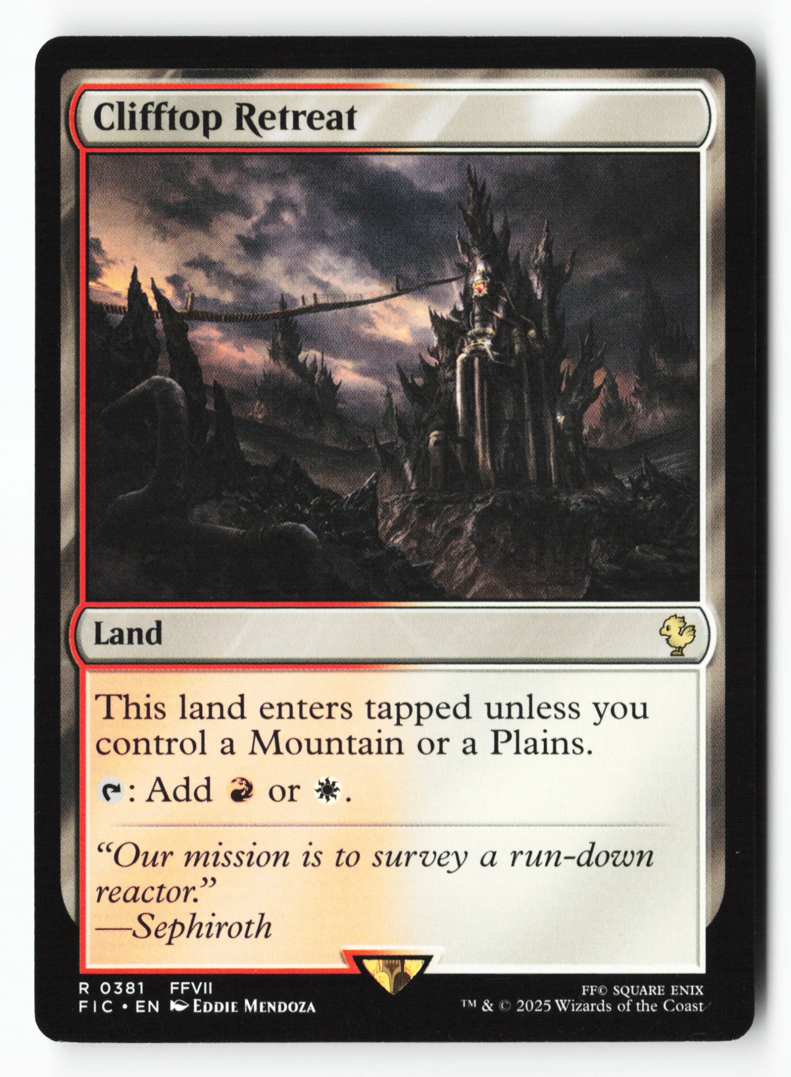 Clifftop Retreat (FIC 381) — Voorkant