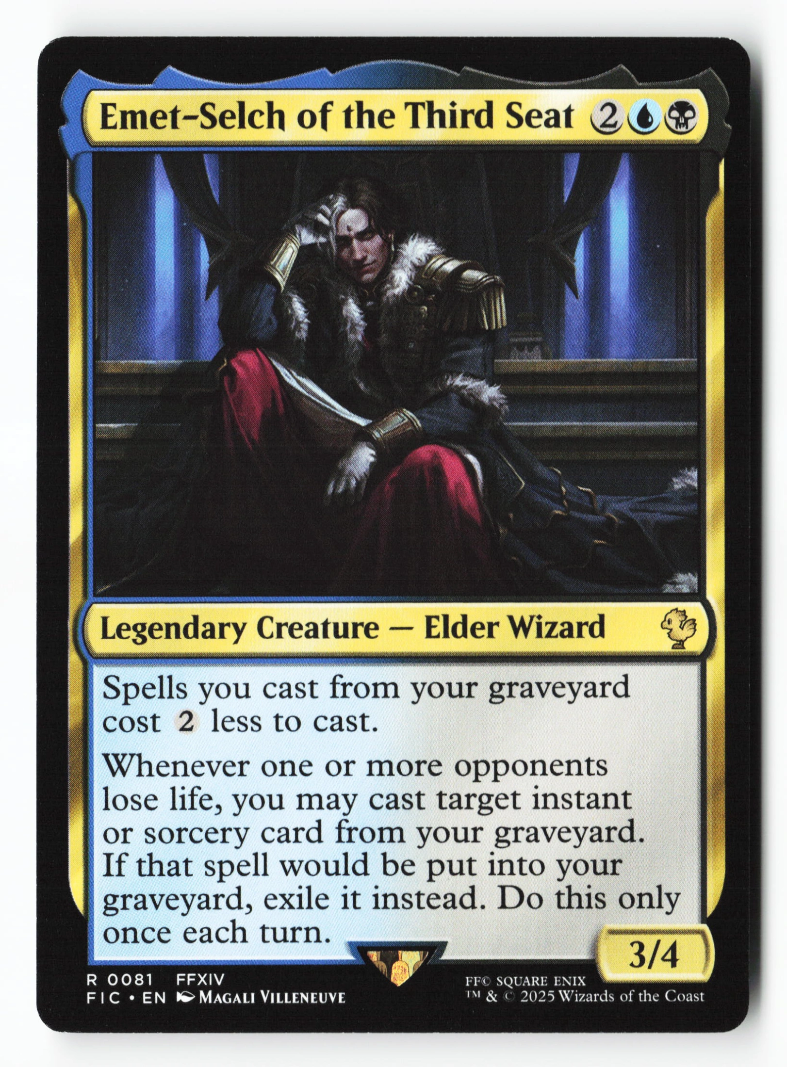 Emet-Selch of the Third Seat (FIC 081) — Voorkant