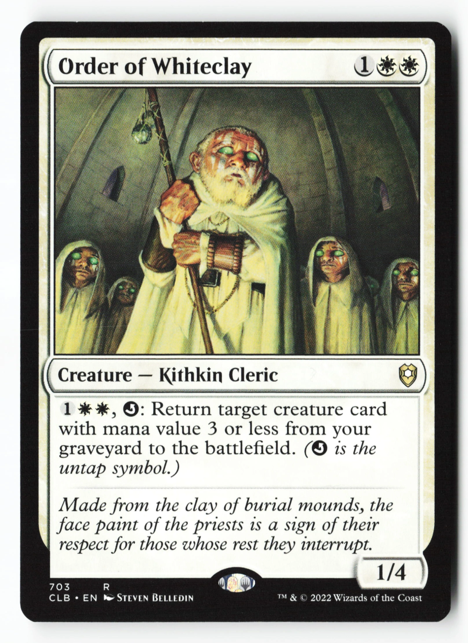 Order of Whiteclay (CLB 703) — Voorkant