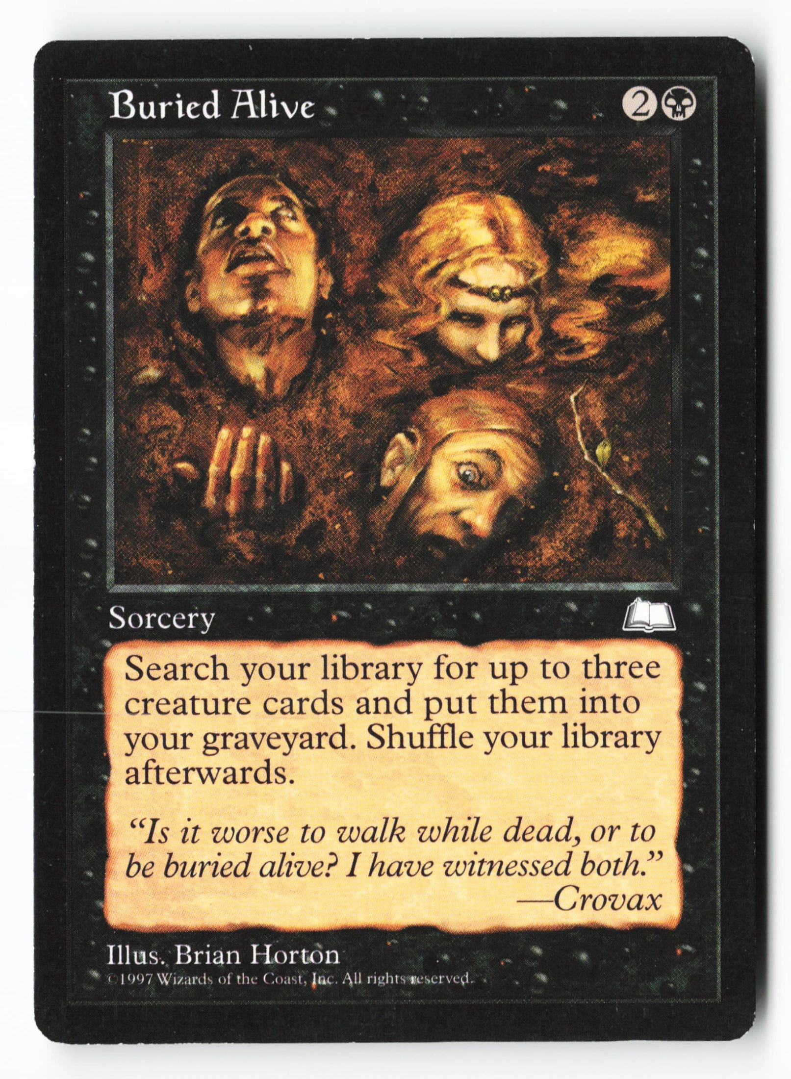 Buried Alive (WTH 063) — Voorkant