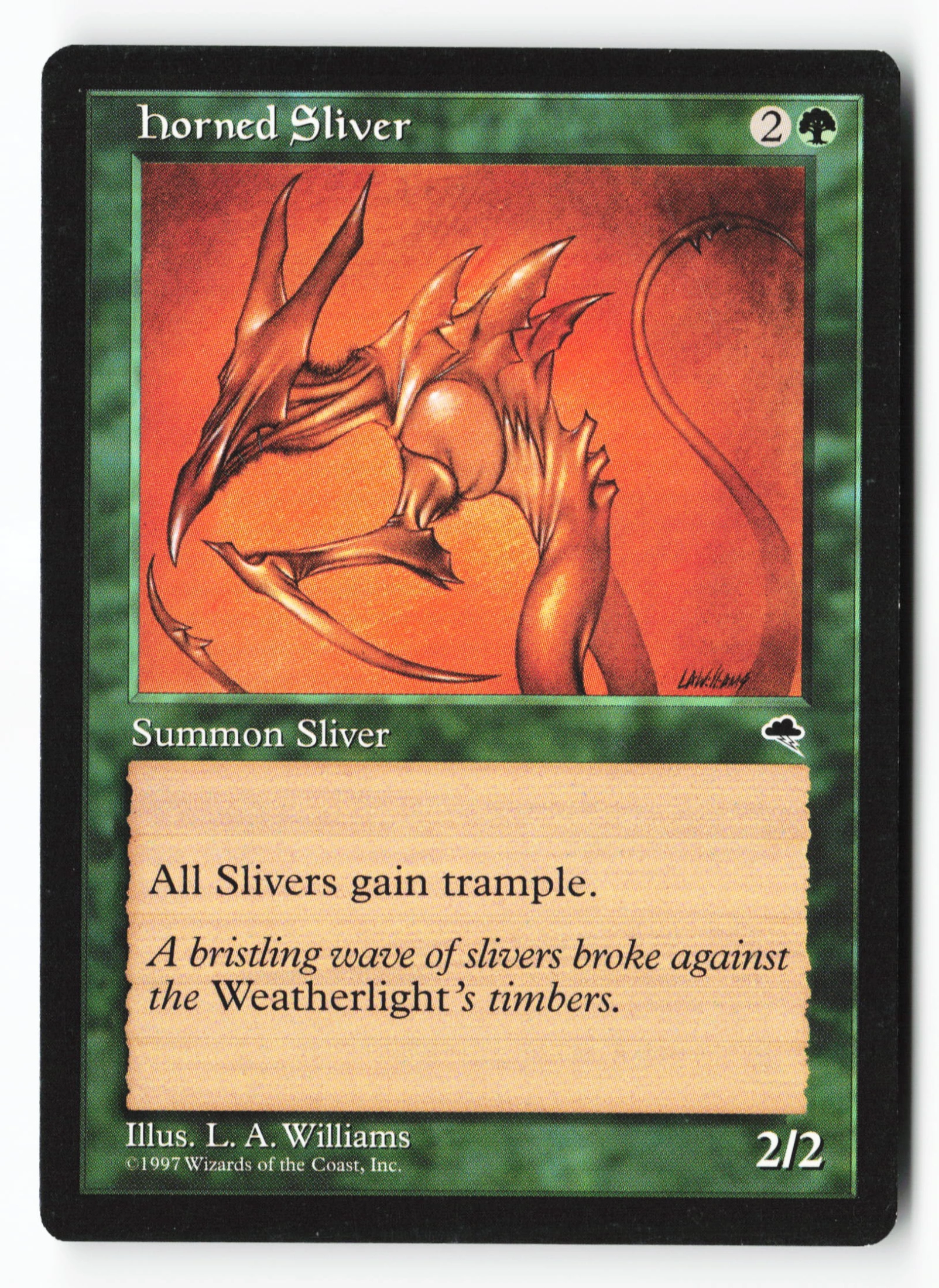 Horned Sliver (TMP 234) — Voorkant
