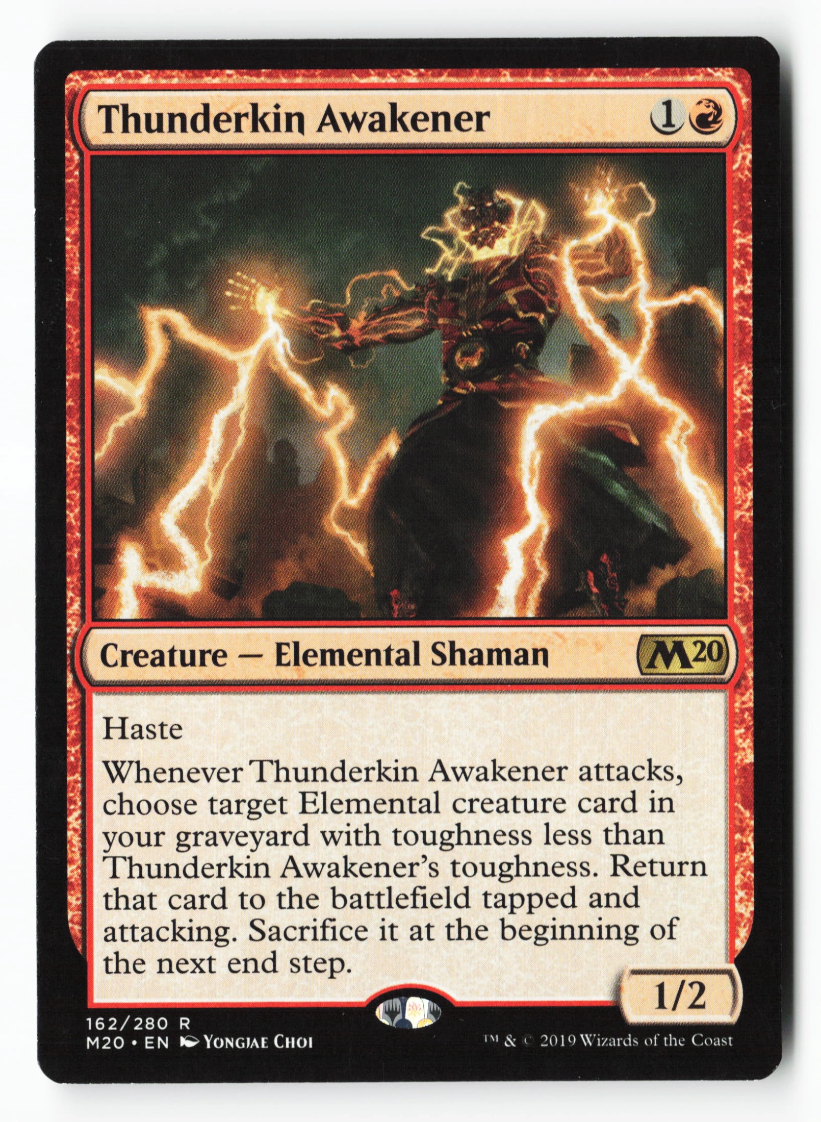 Thunderkin Awakener (M20 162) — Voorkant