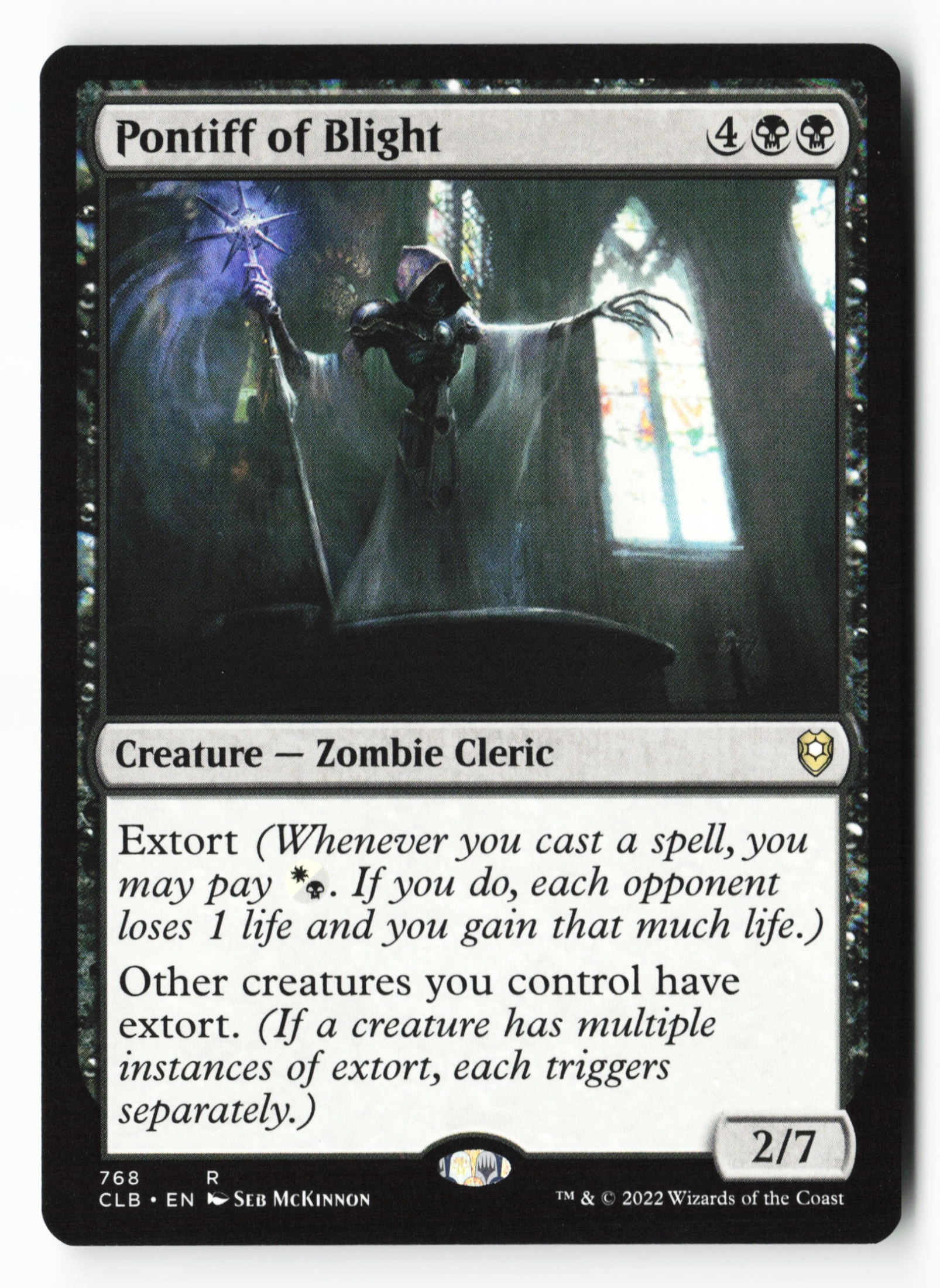 Pontiff of Blight (CLB 768) — Voorkant