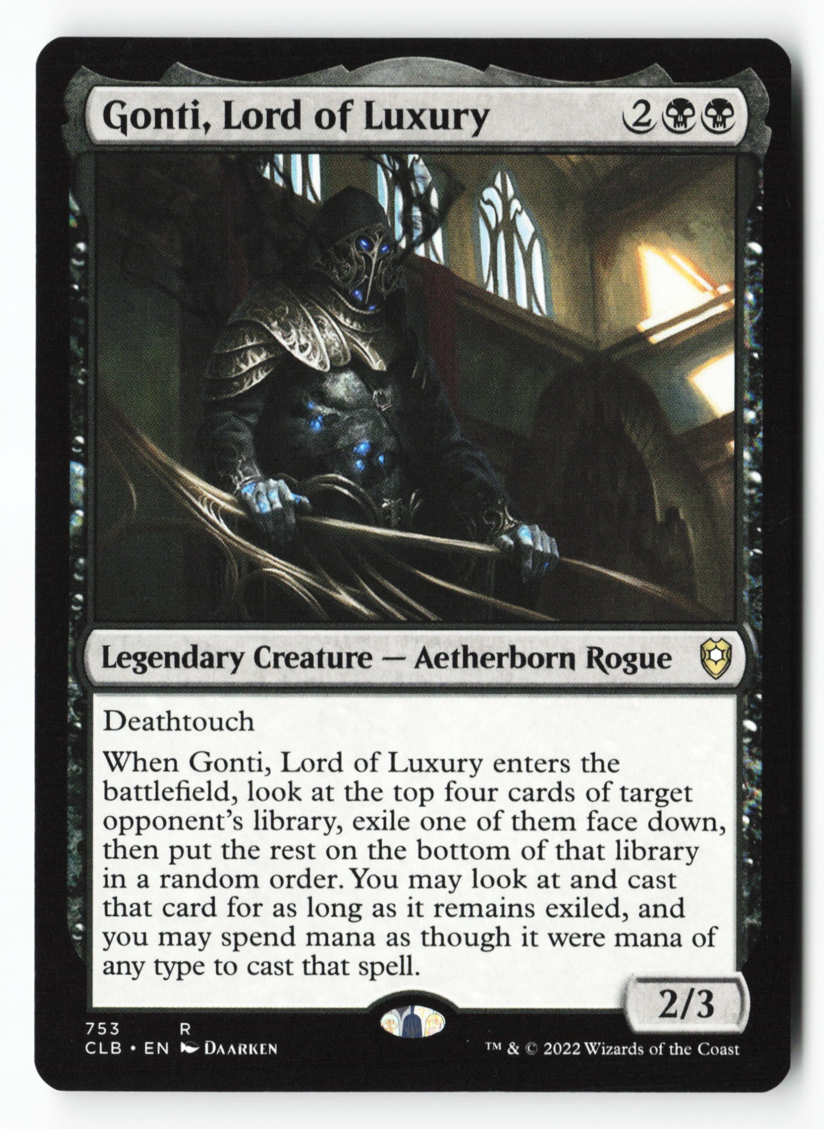Gonti, Lord of Luxury (CLB 753) — Voorkant