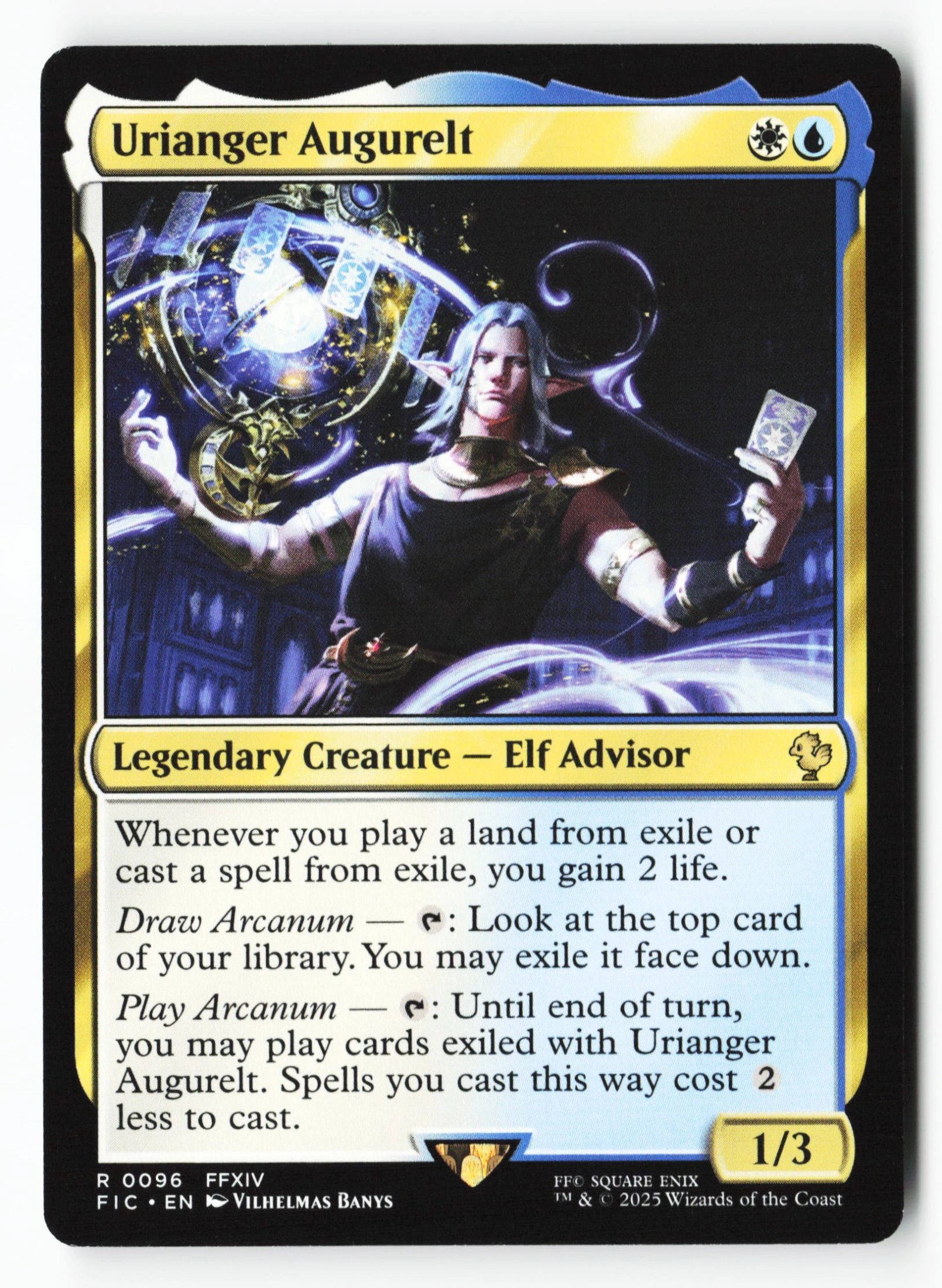 Urianger Augurelt (FIC 096) — Voorkant