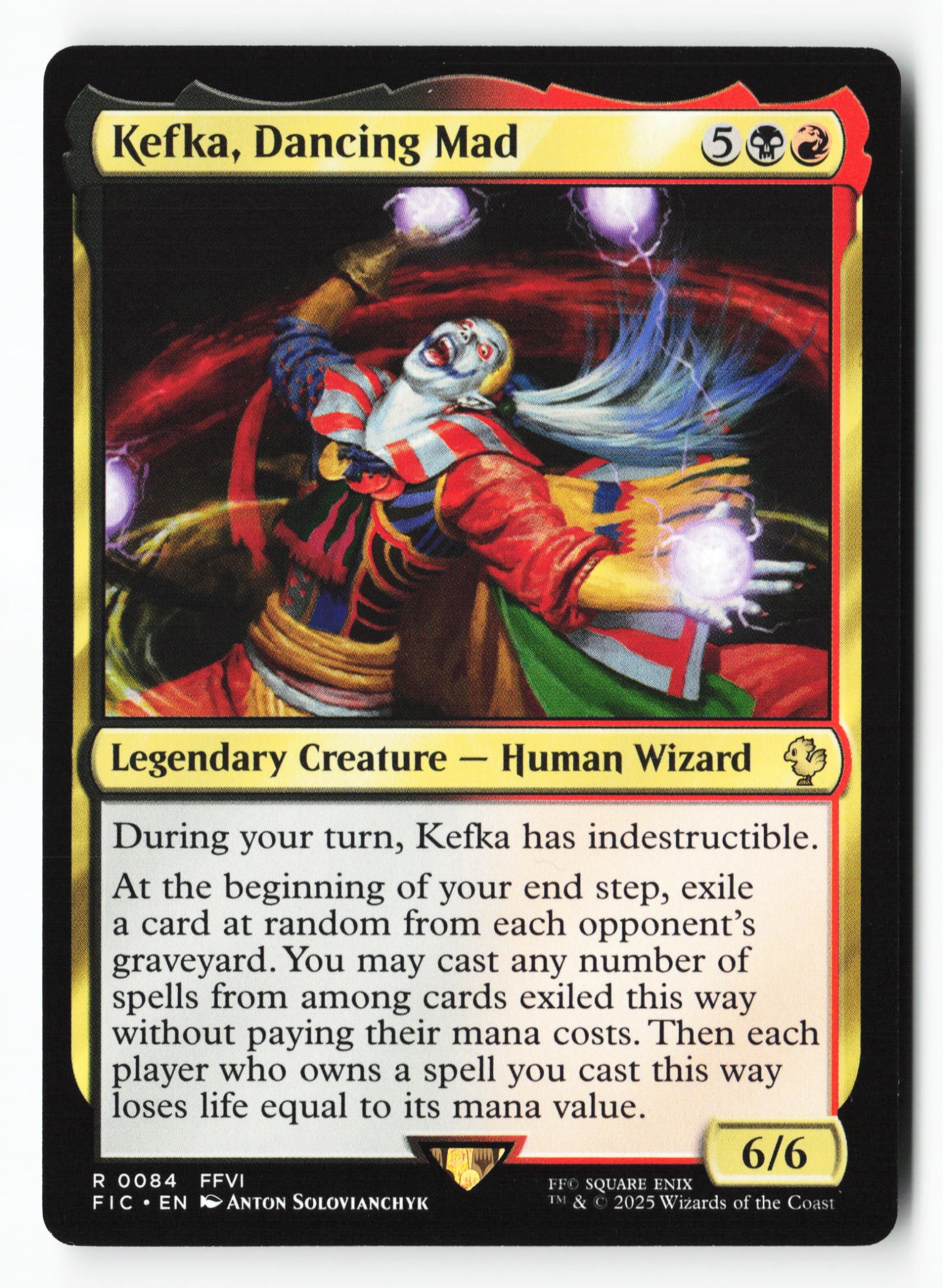 Kefka, Dancing Mad (FIC 084) — Voorkant