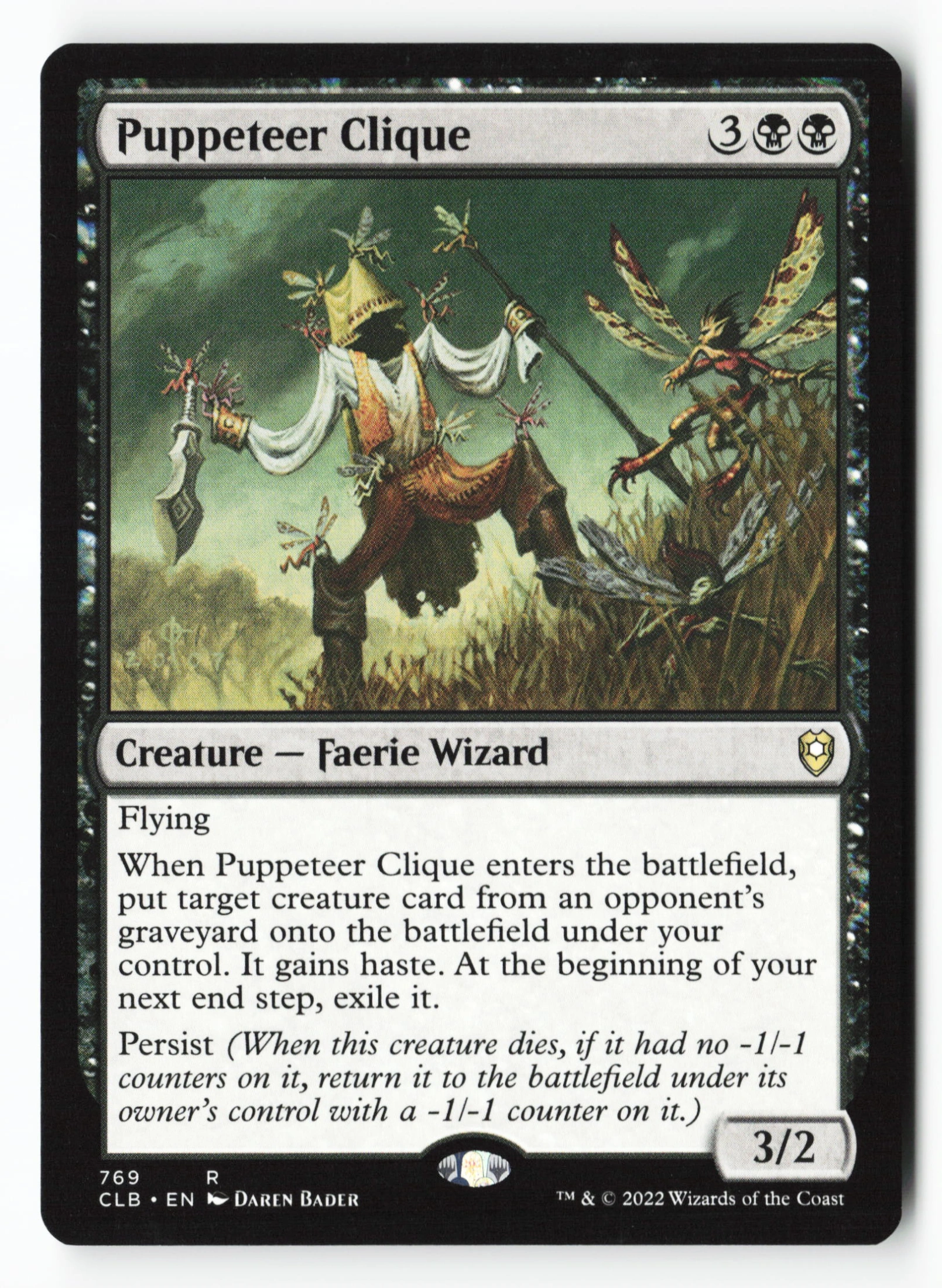 Puppeteer Clique (CLB 769) — Voorkant