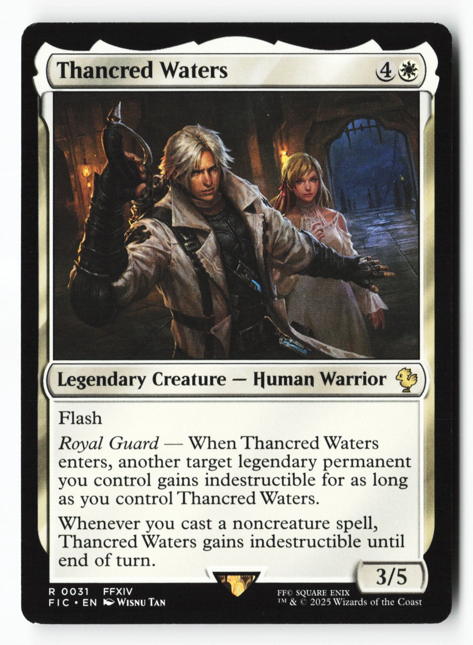 Thancred Waters (FIC 031) — Voorkant
